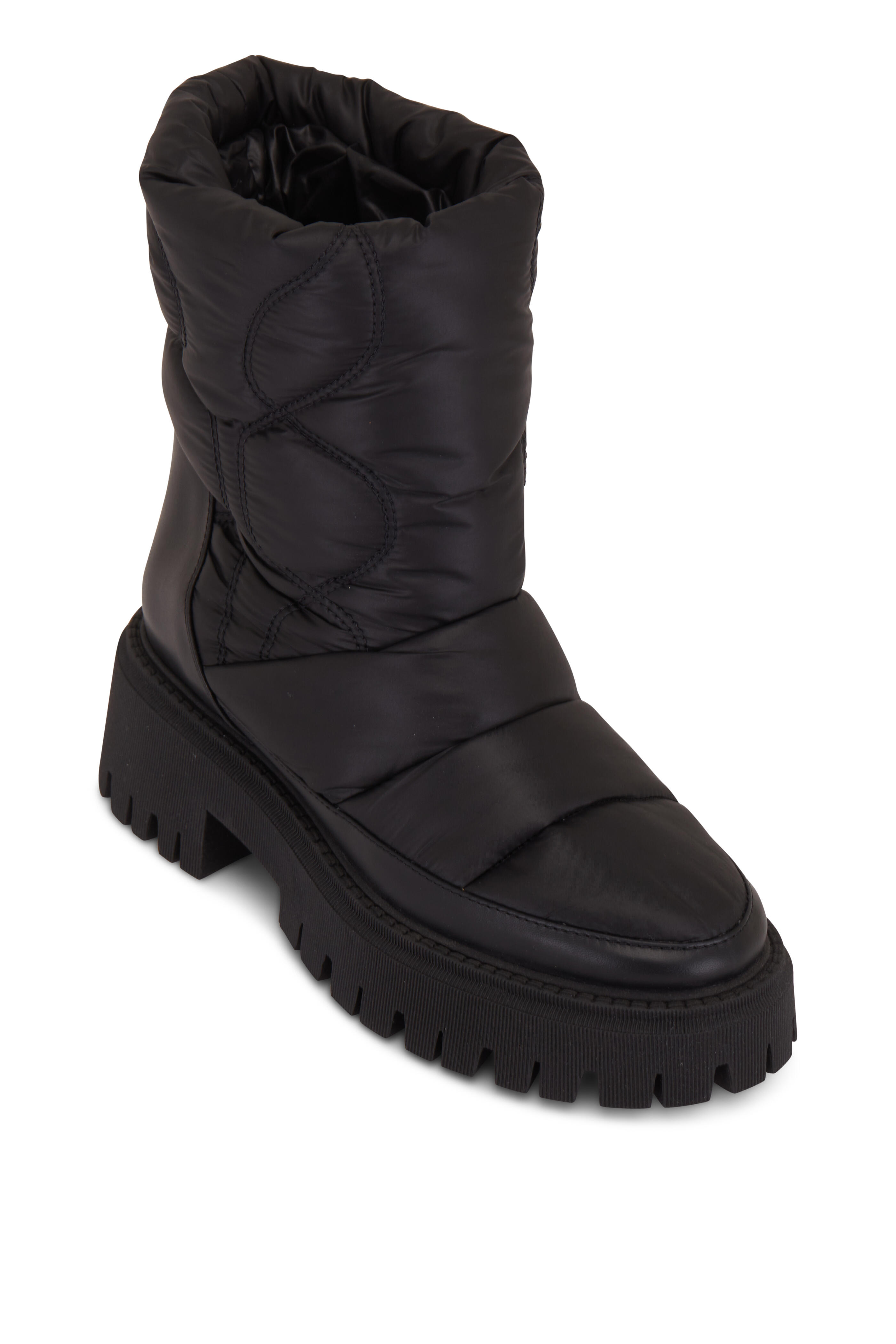 Dorothee Schumacher - Padded Perfection Black Quilted Boot