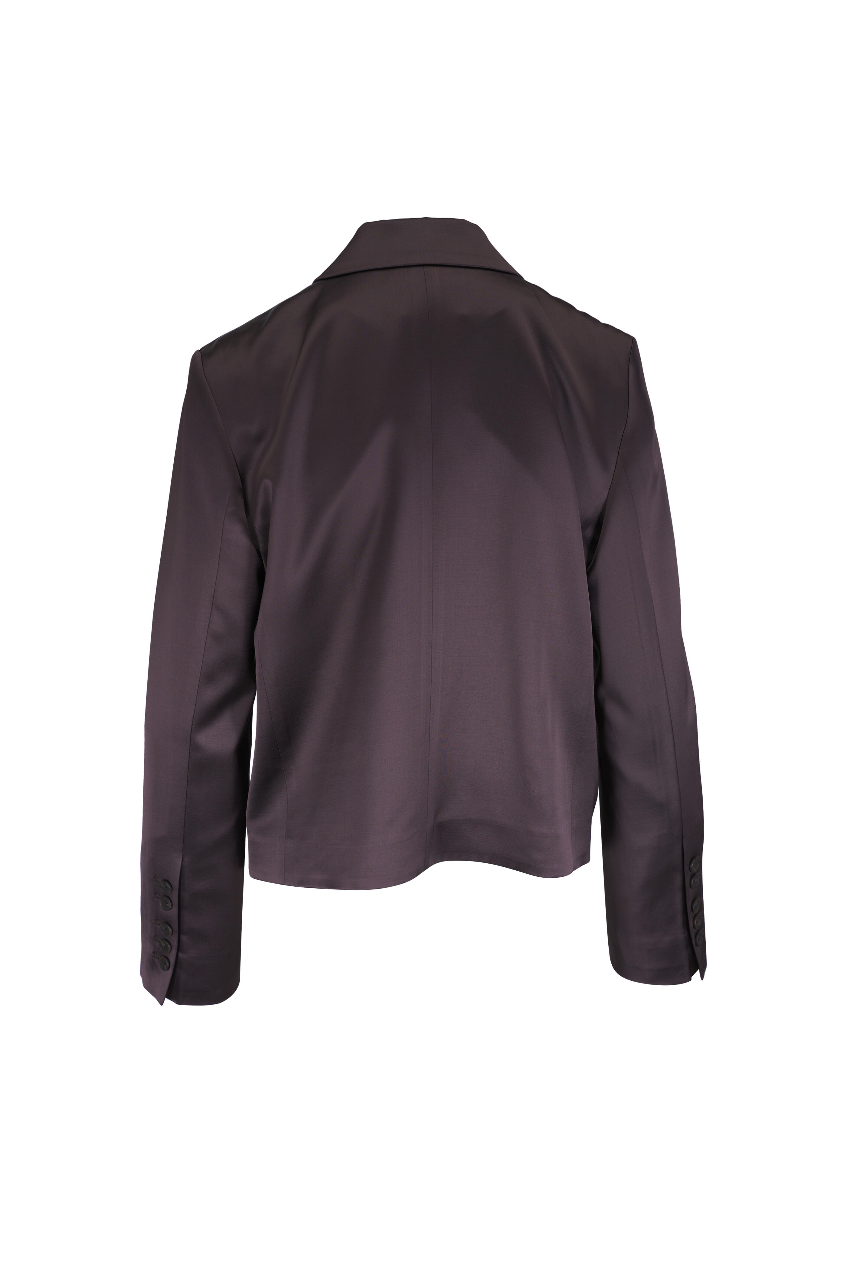 TWP - Sawyer Chocolate Torte Satin Jacket