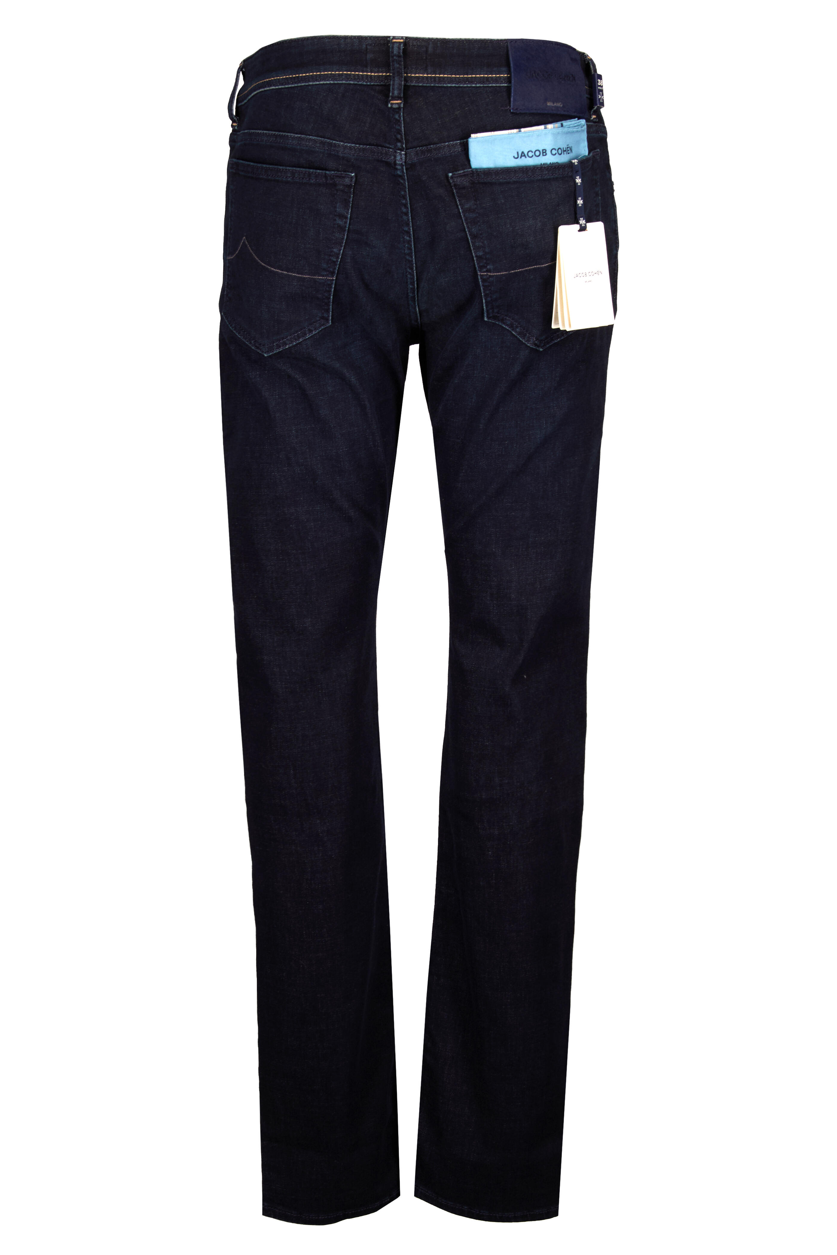 Jacob Cohen - Bard Fast Dark Blue Five Pocket Pant - view 2