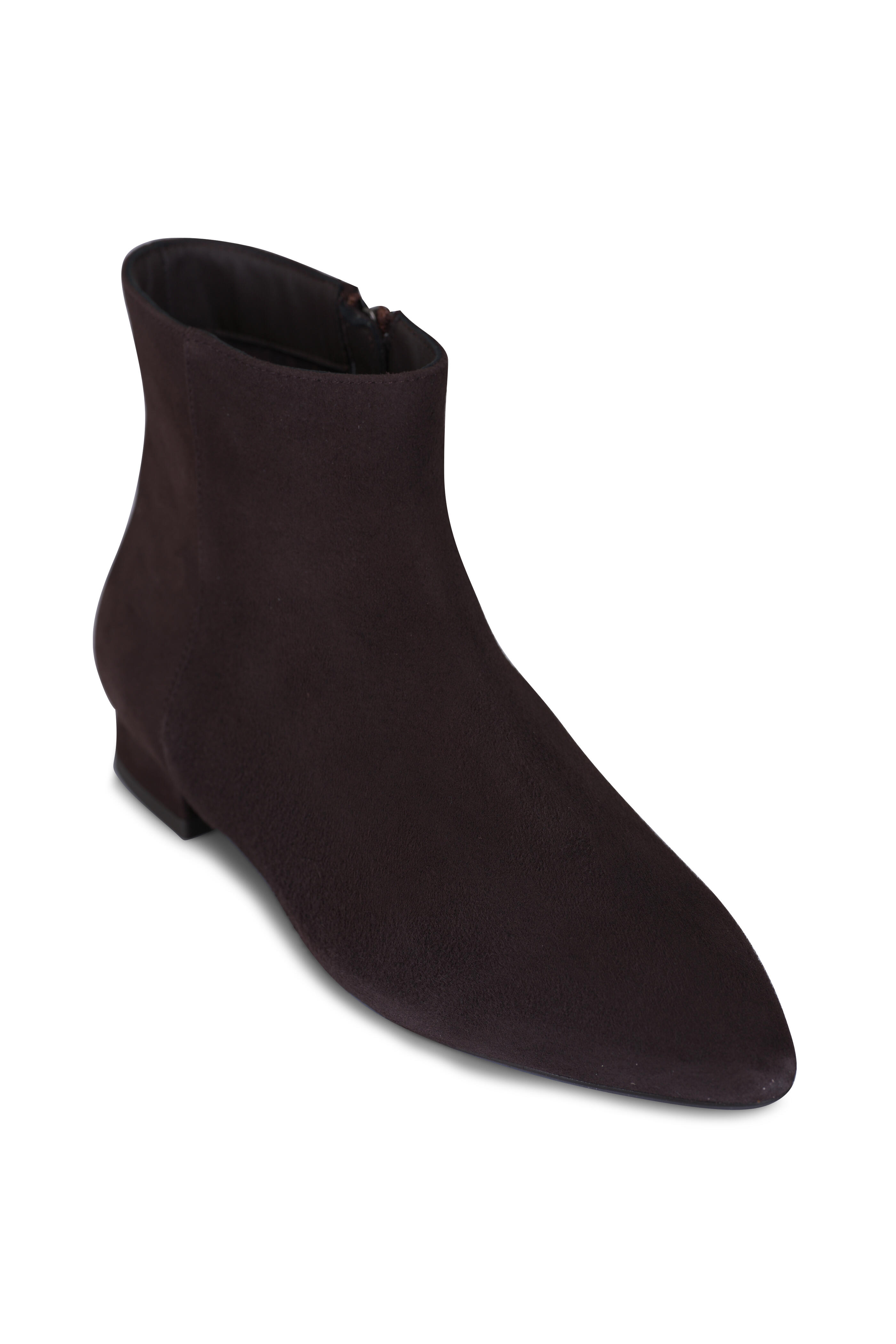 Aquatalia - Priscilla Espresso Suede Bootie