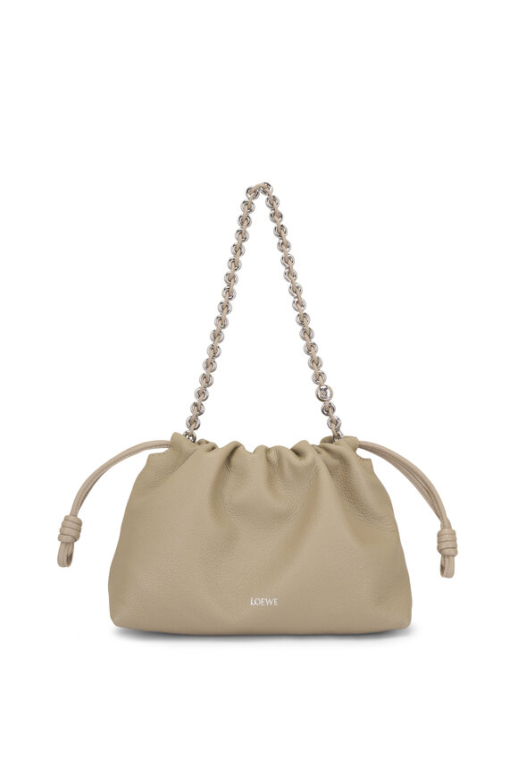 Loewe Medium Flamenco Clay Fine Grained Leather Clutch - view 6