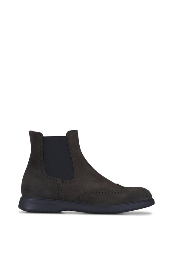Fratelli Rossetti Dublin Anthracite Suede Chelsea Boot - view 3