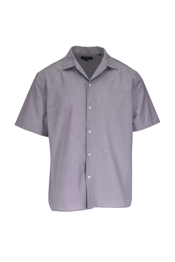 Vince Jet Cotton Button Up Shirt