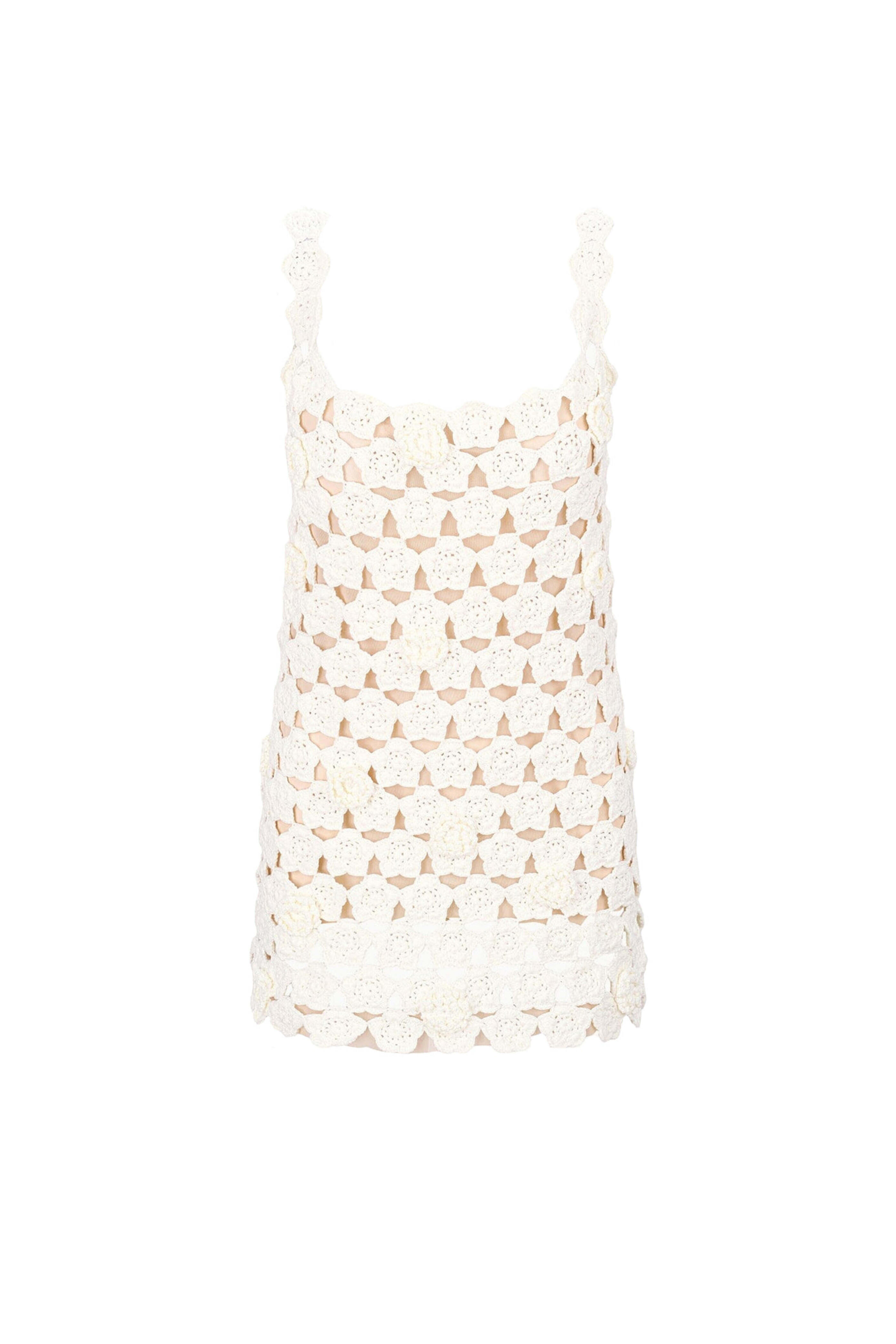 Staud - Ivory Hoya Mini Dress