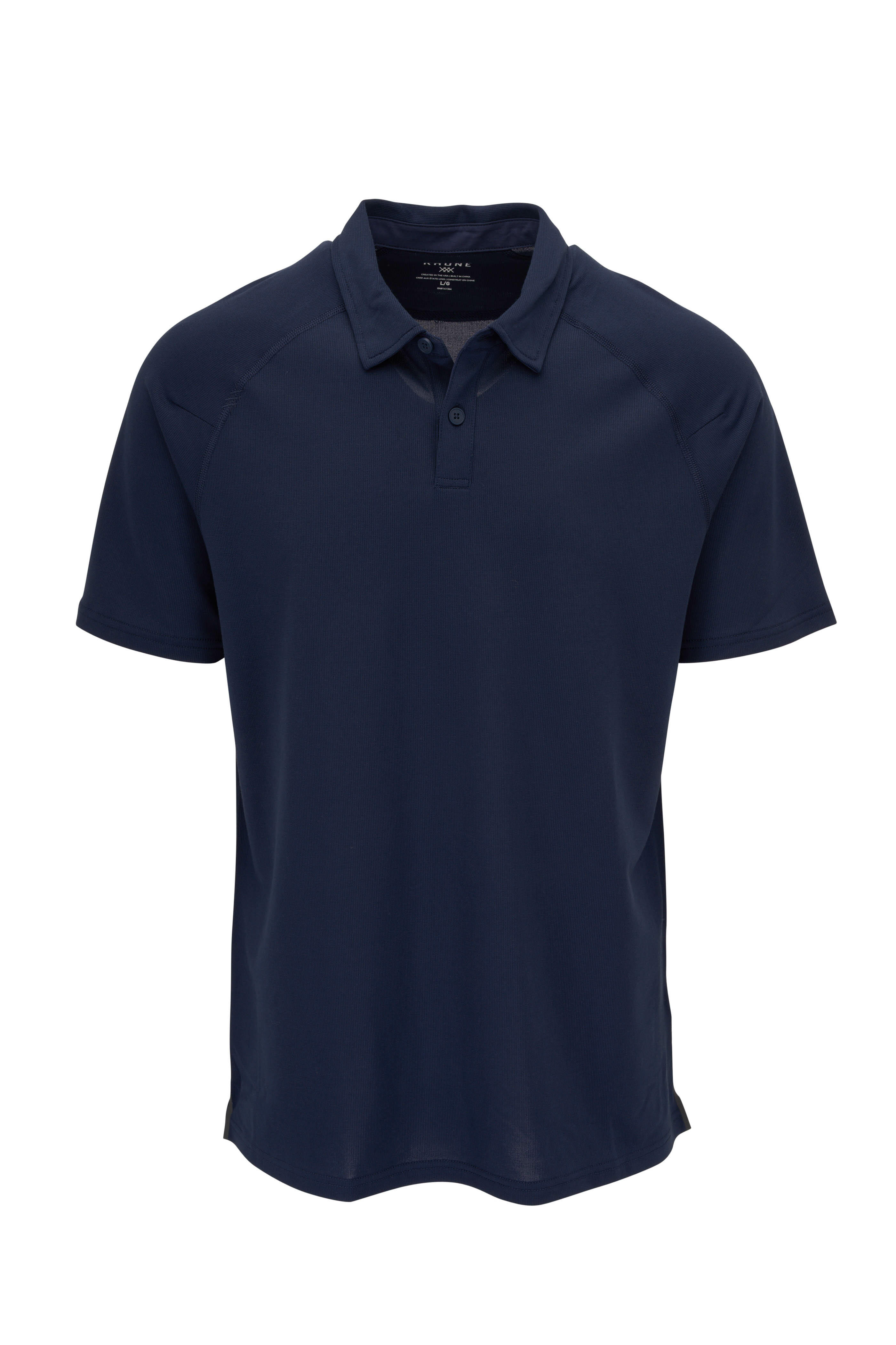 Rhone Apparel - Delta Navy Piqué Polo | Mitchell Stores