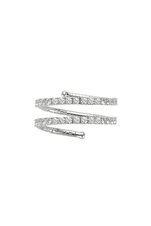 Mattia Cielo Diamond Twist Tennis Ring