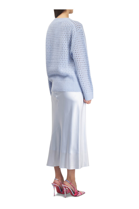 Dorothee Schumacher Blue Sense Of Shine Silk Skirt - view 4