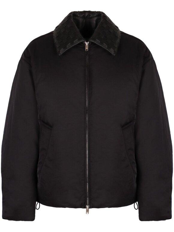 Bottega Veneta - Black Twill Puffer Jacket