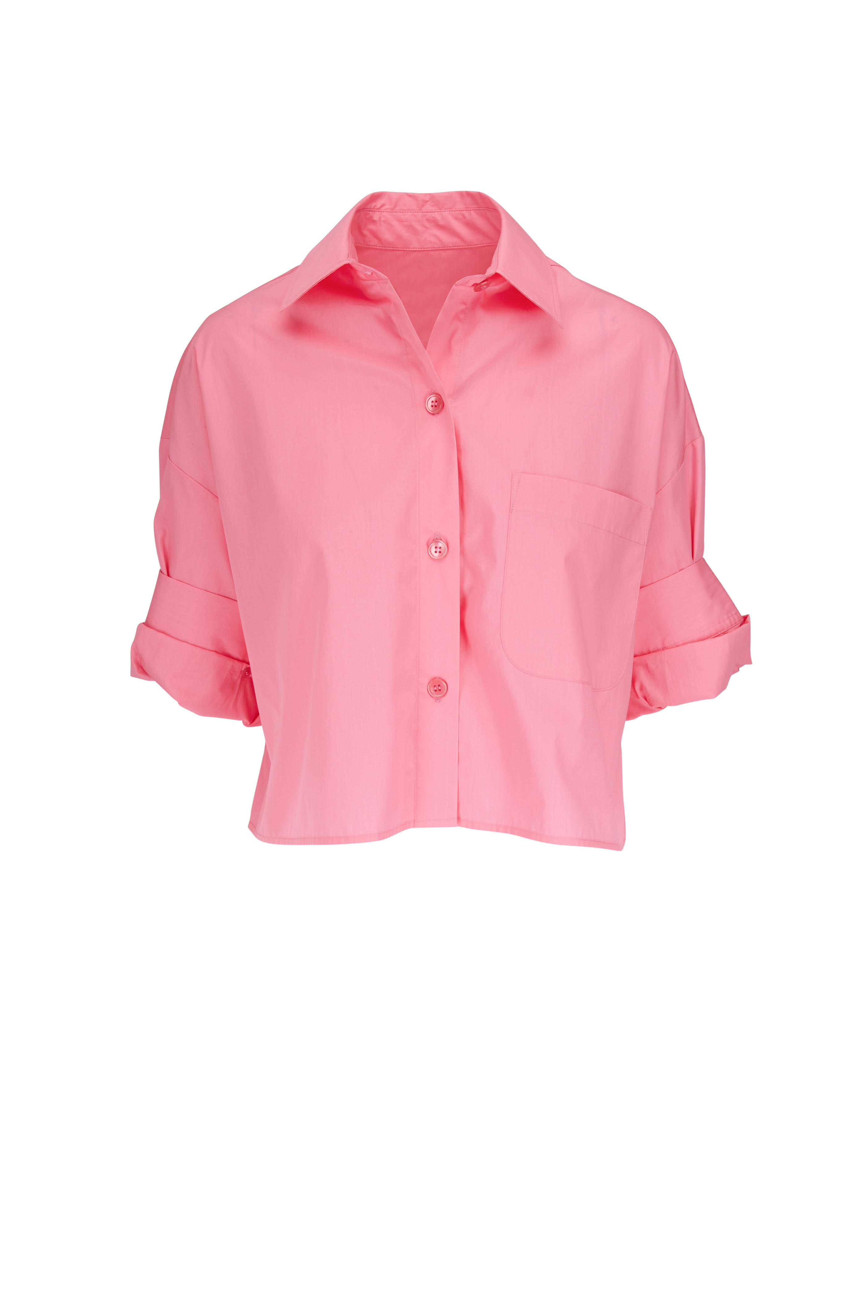 【2plan】Winnie Pocket Check Crop Shirt Winnie Pocket Check Crop Shirt - 2PLAN | 60% - Asian Fashion
