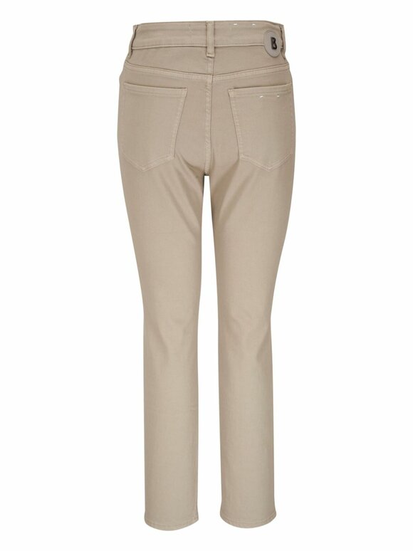 Bogner - Julie-C Beige Cropped Slim Fit Pant