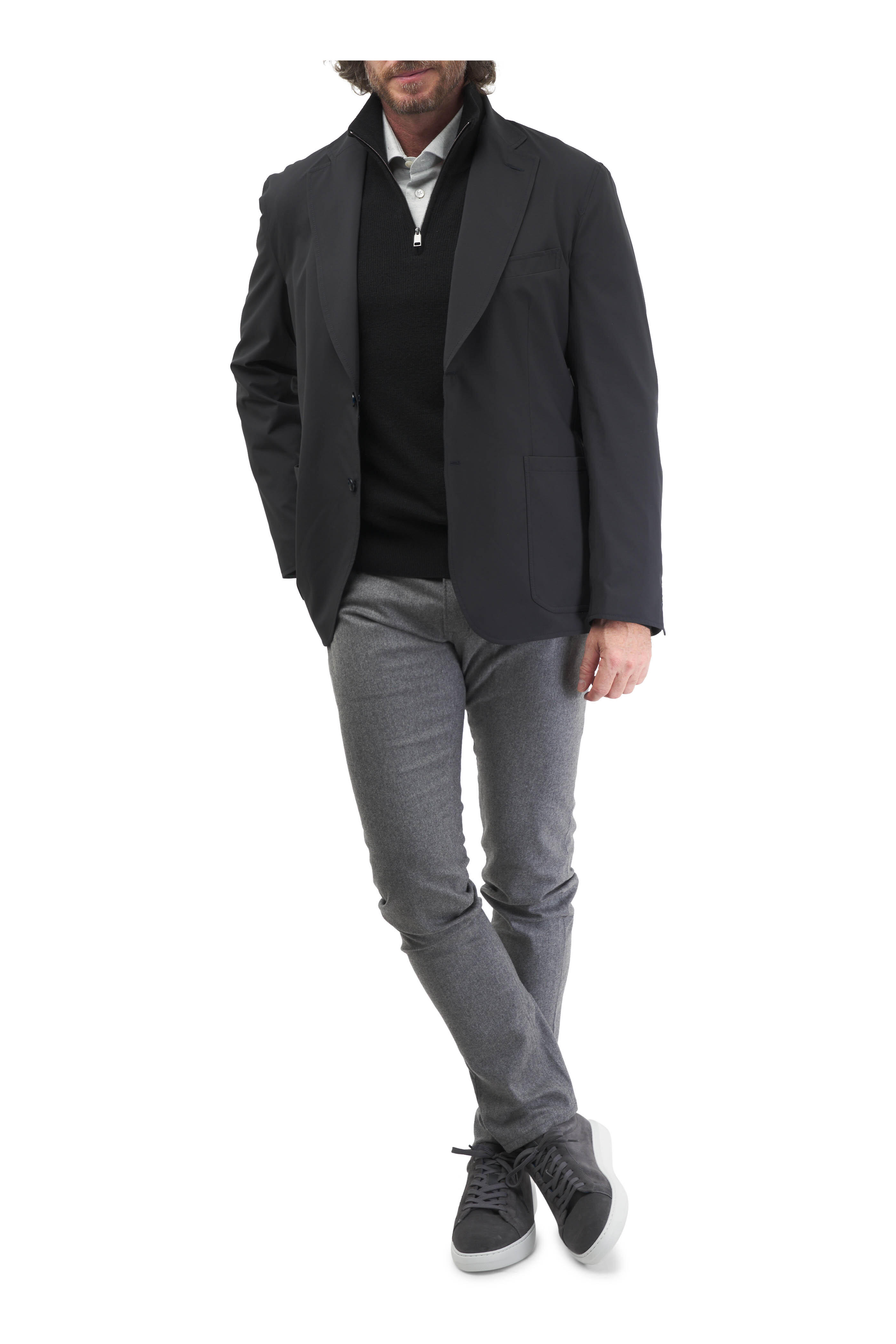 Brioni - Midnight Tech Blazer