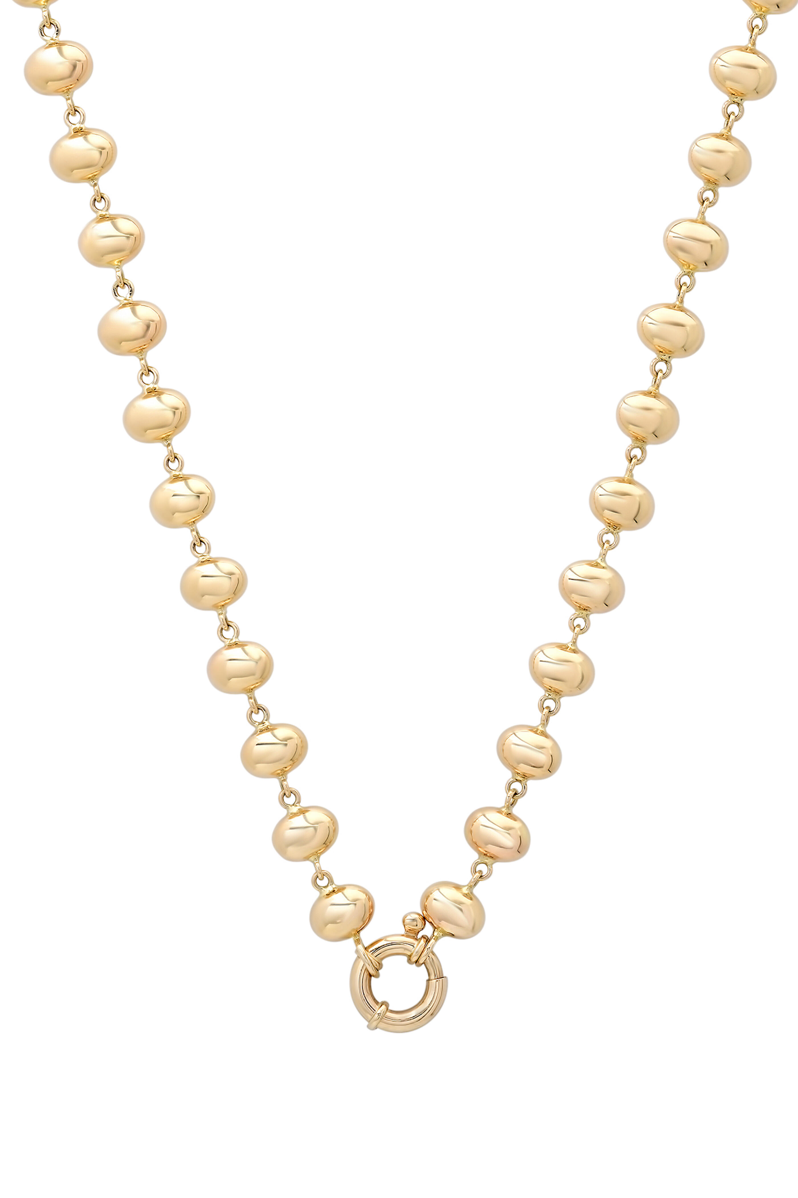 Helena Rose - 14k Yellow Gold Bubble Link Chain