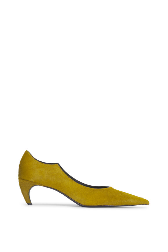 Khaite Valerie Golden Olive Pump, 55mm - view 6