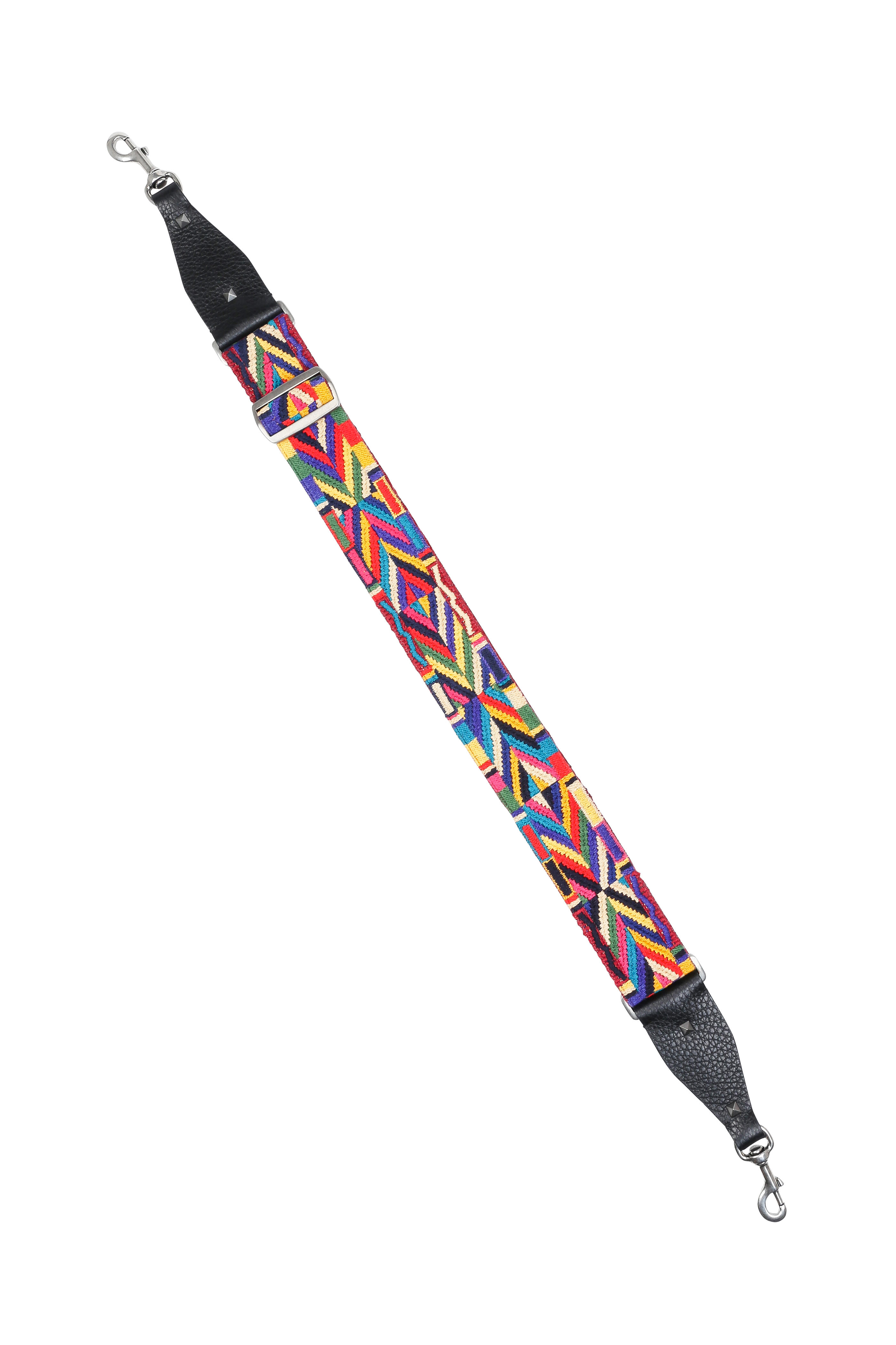 Valentino Garavani - Multicolor Geometric Embroidered Guitar