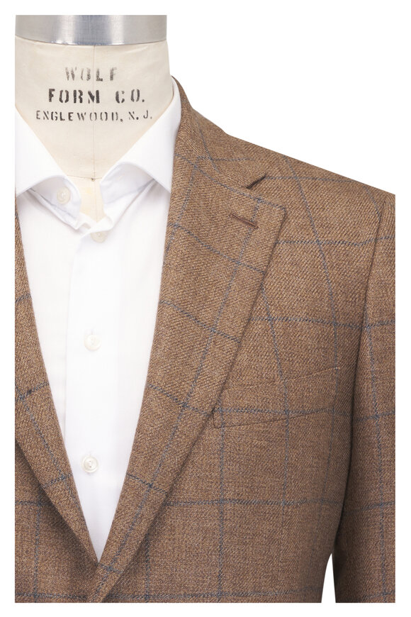 ジャケット・アウター Granhiert dark brown wool silk serge Grand Le Mar - Brown Wool Jacket (DB) – Grand Lè Mar
