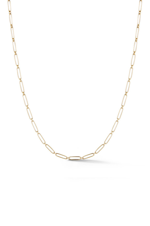 Storrow Yellow Gold Handmade Gover Chain