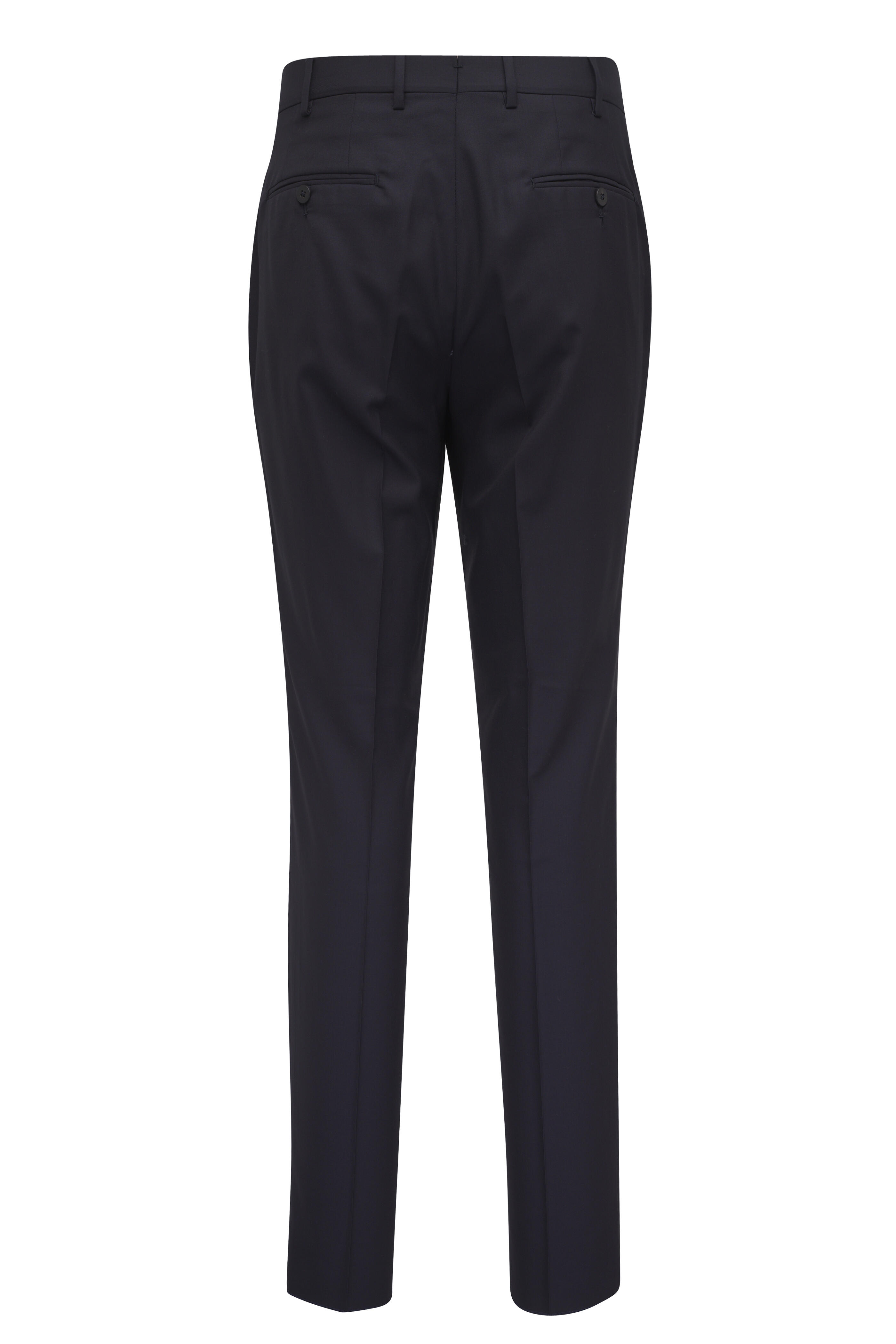 Isaia - Dark Navy 160s Wool Suit