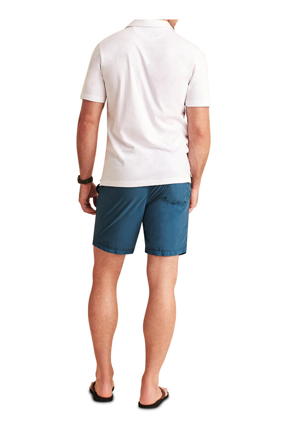 Faherty Brand - Movement™ White Short Sleeve Polo