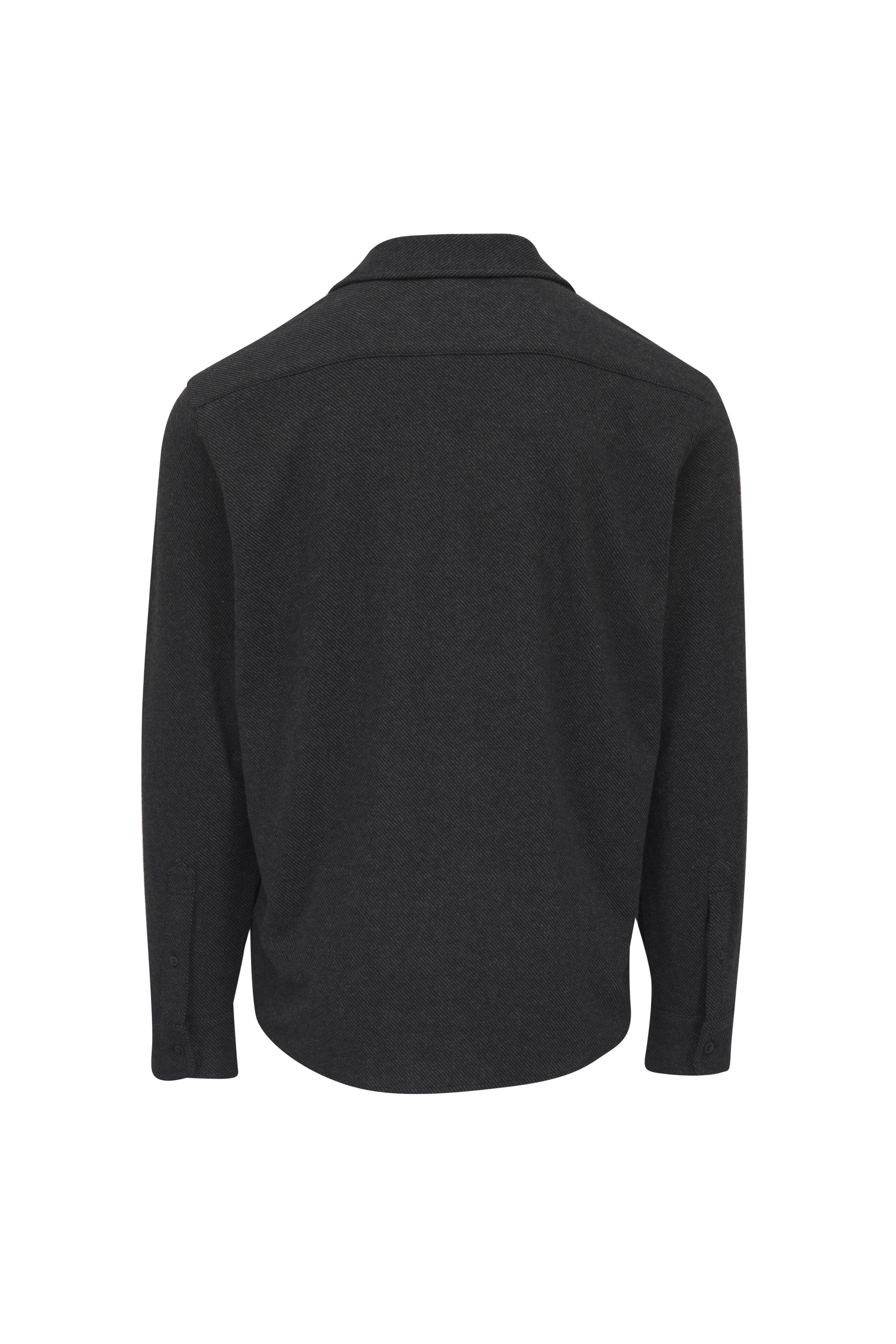 Faherty Brand - Legend™ Heather Black Sweater Shirt - view 2