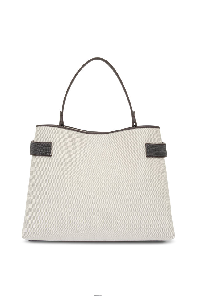 Nancy Gonzalez - Black Crocodile Hexagon Top Handle Bag Nancy Gonzalez - Black Crocodile Hexagon Top Handle Bag