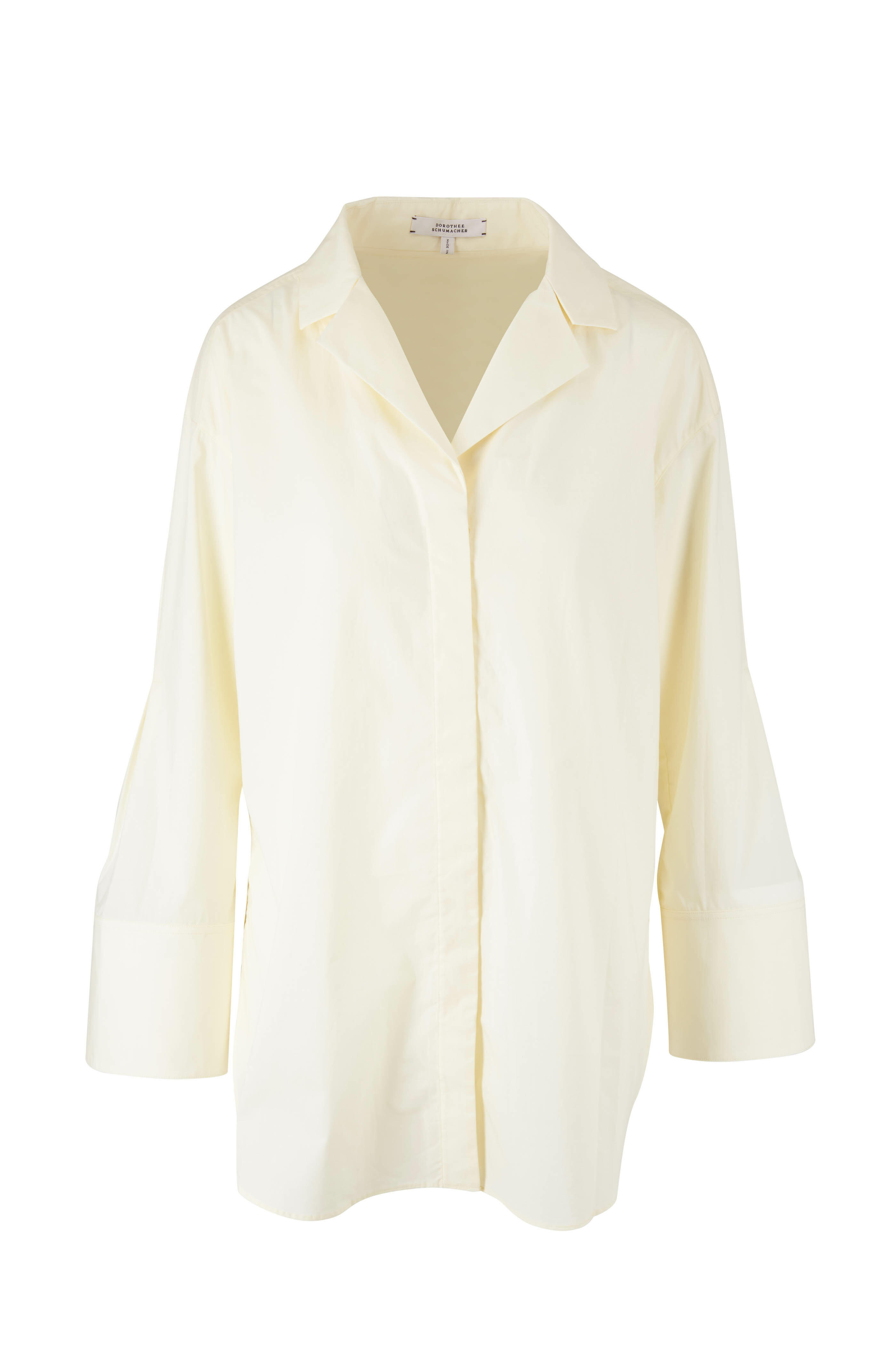 Dorothee Schumacher - Article Yellow Power Poplin Blouse