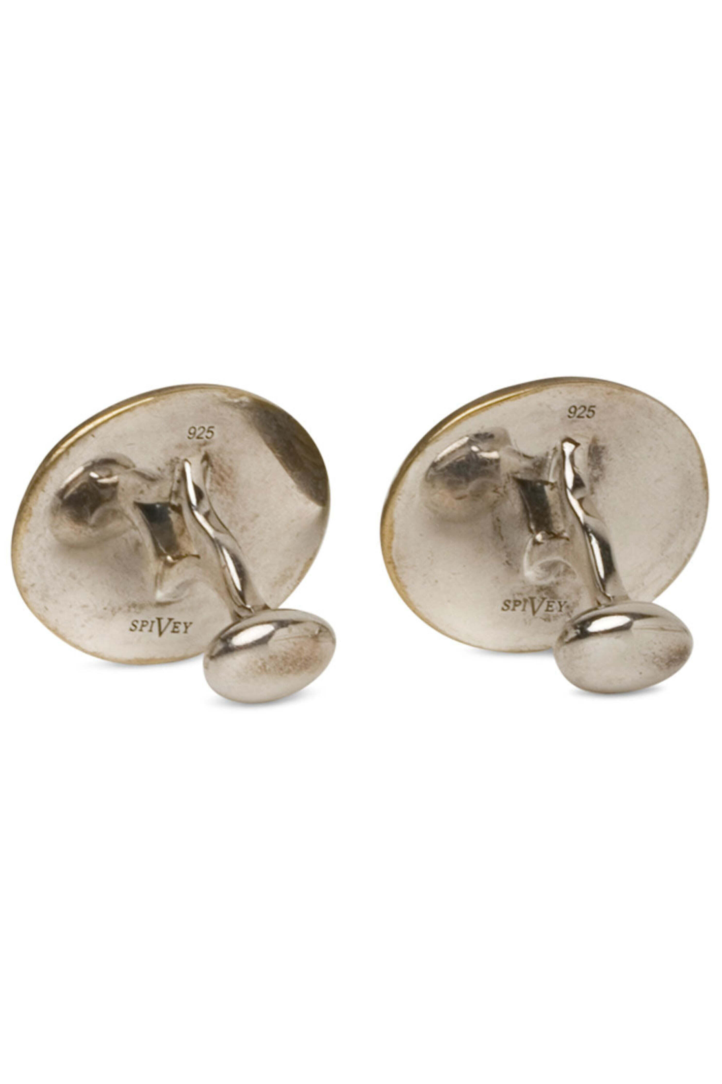 Spivey - Bronze & Sterling Bruxellois Demon Cufflinks