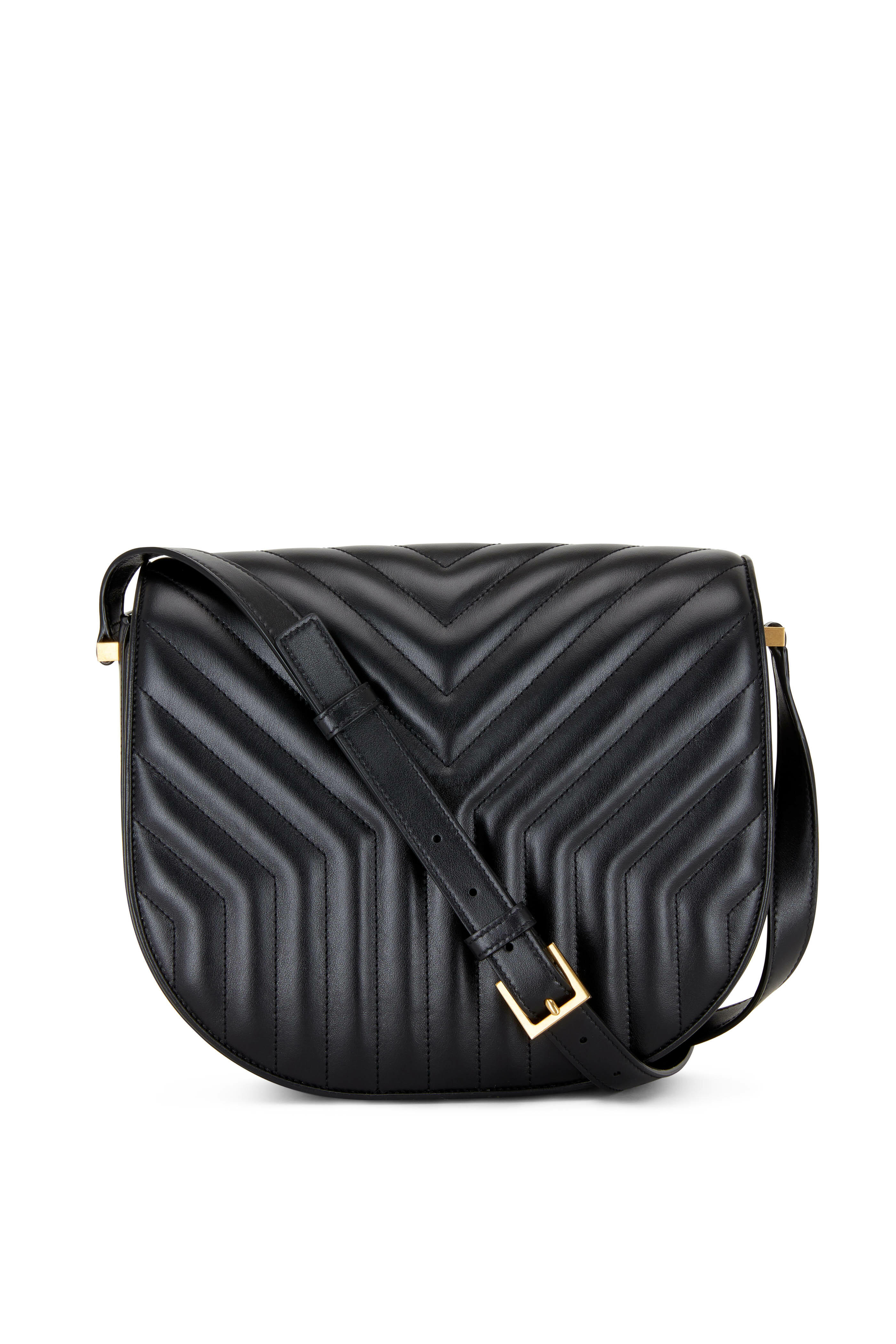 Ysl black satchel discount bag