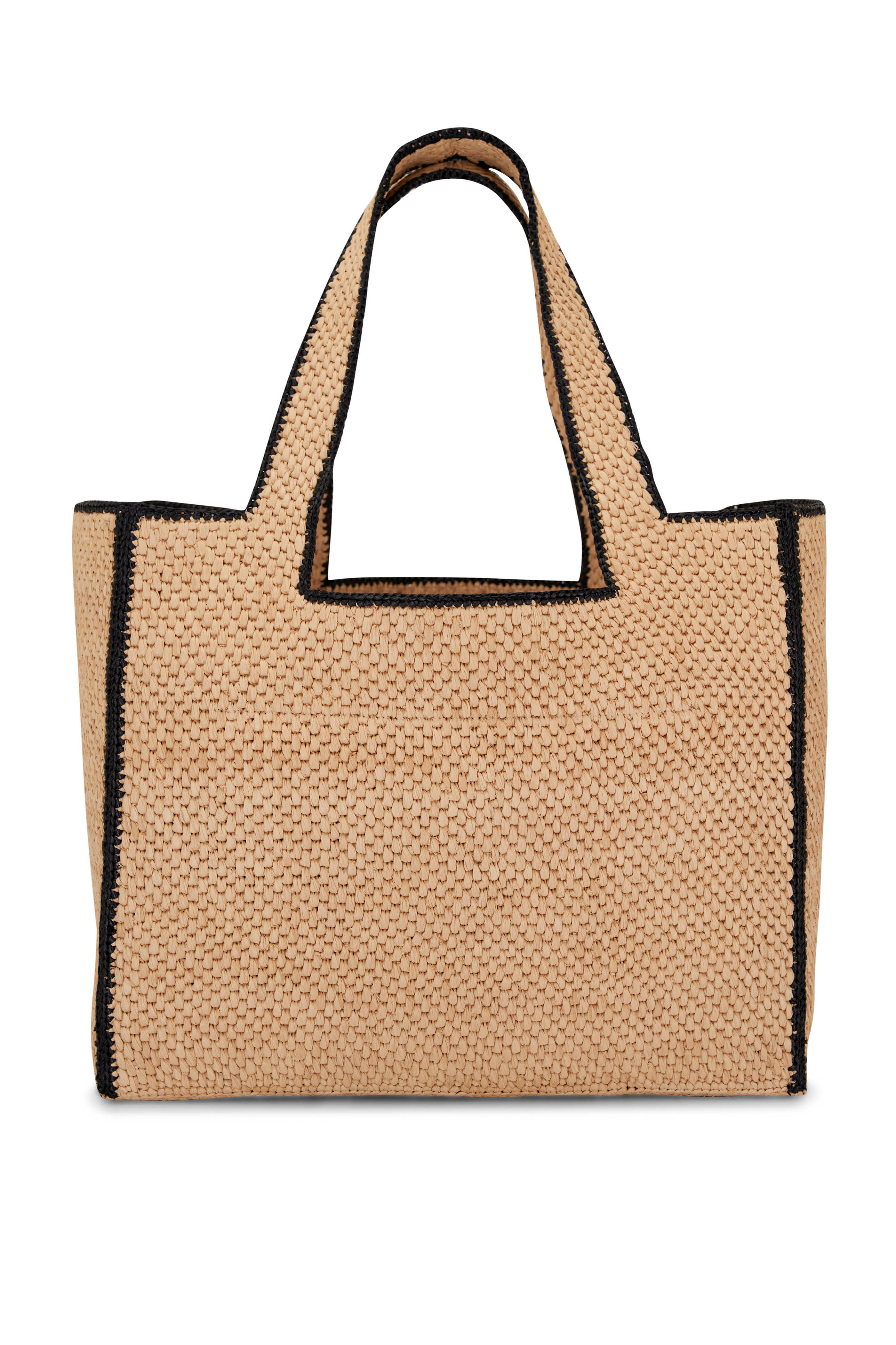 Loewe - Large Loewe Font Raffia Tote | Mitchell Stores
