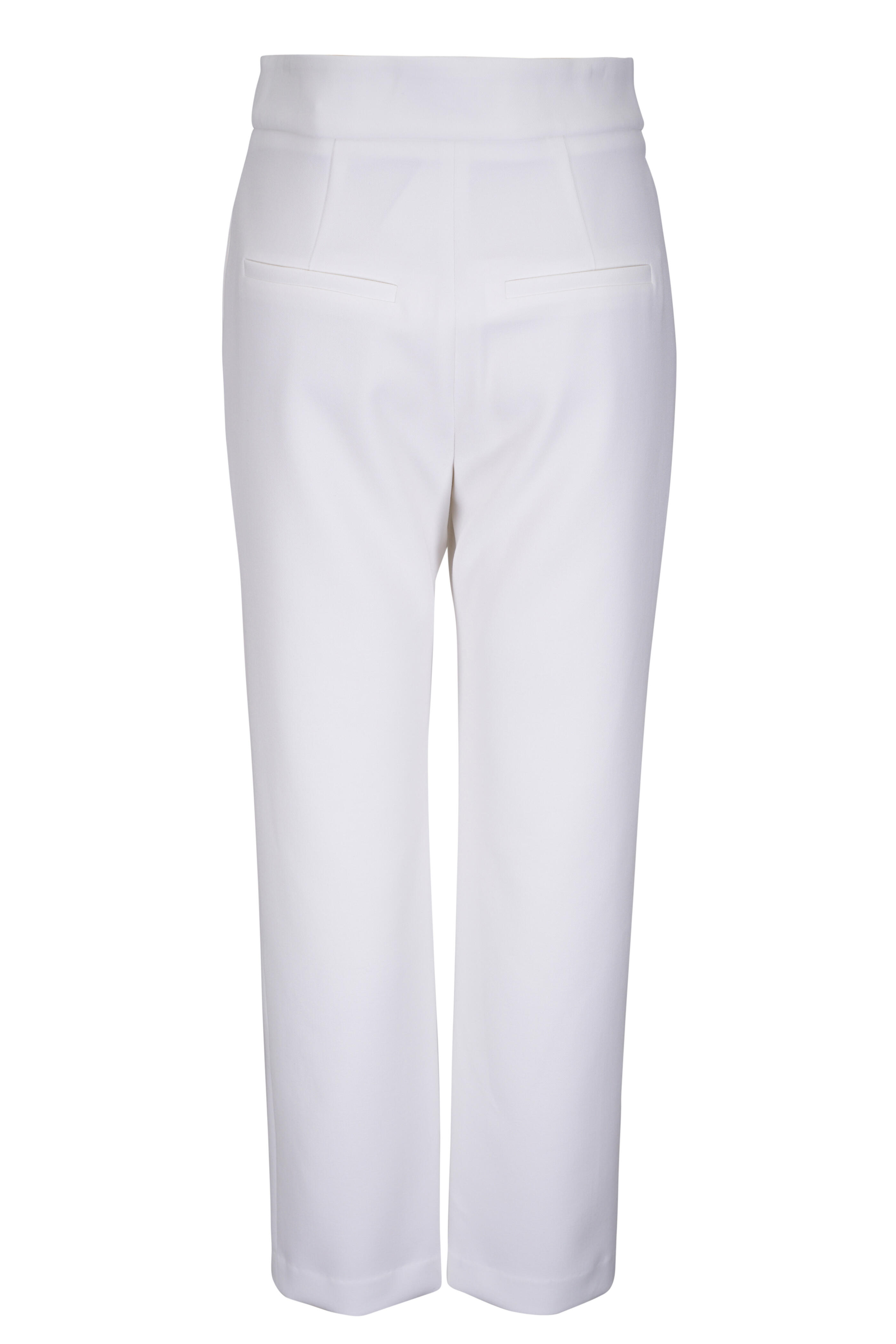 Veronica Beard - Renzo Off-White Stretch Pant