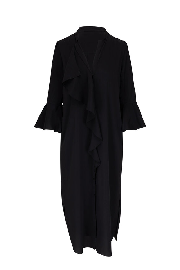 Dorothee Schumacher - Modern Flow Black Midi Dress