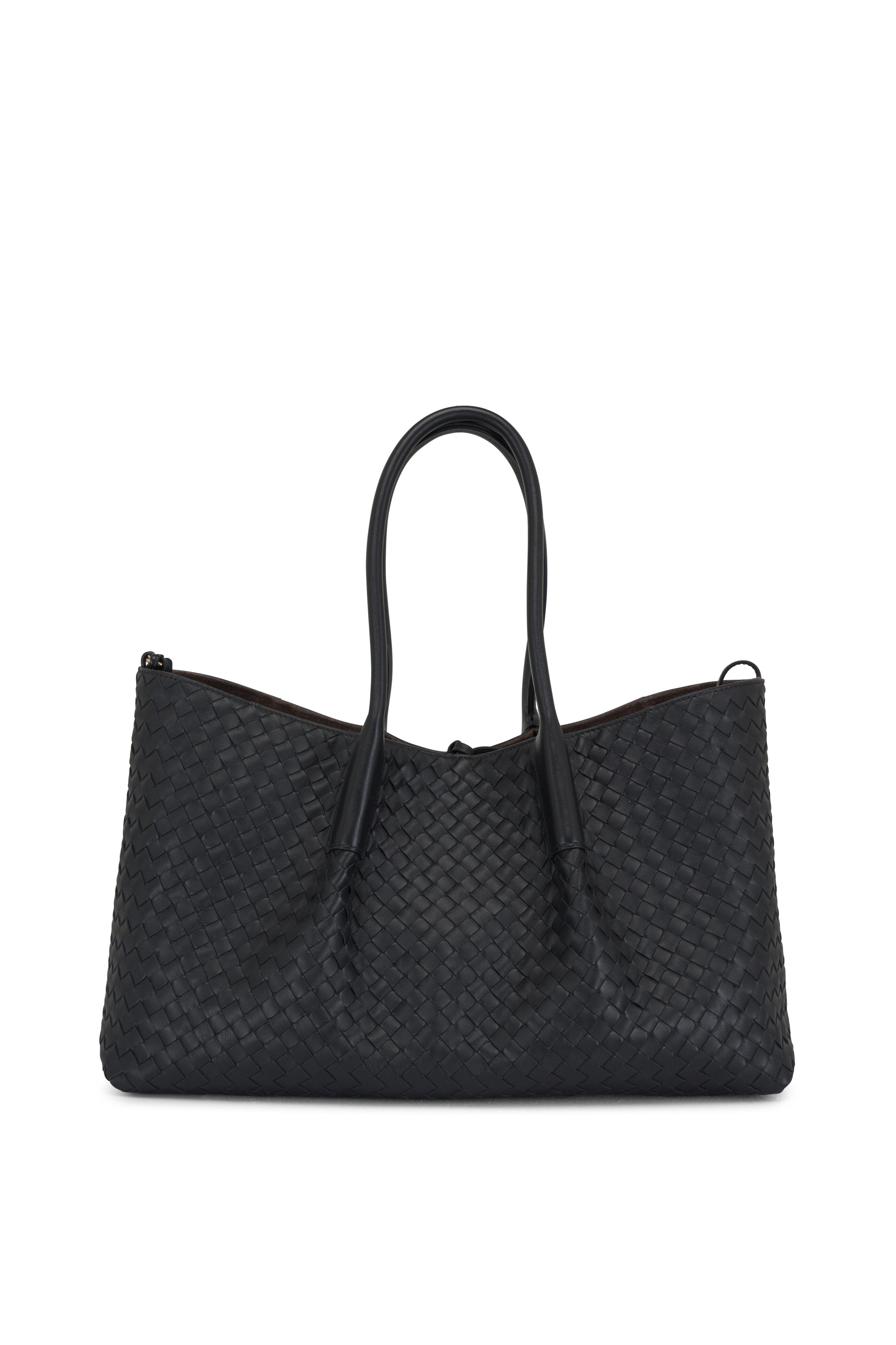Bottega Veneta - Pinacoteca Black & Fondant Reversible Tote Bag