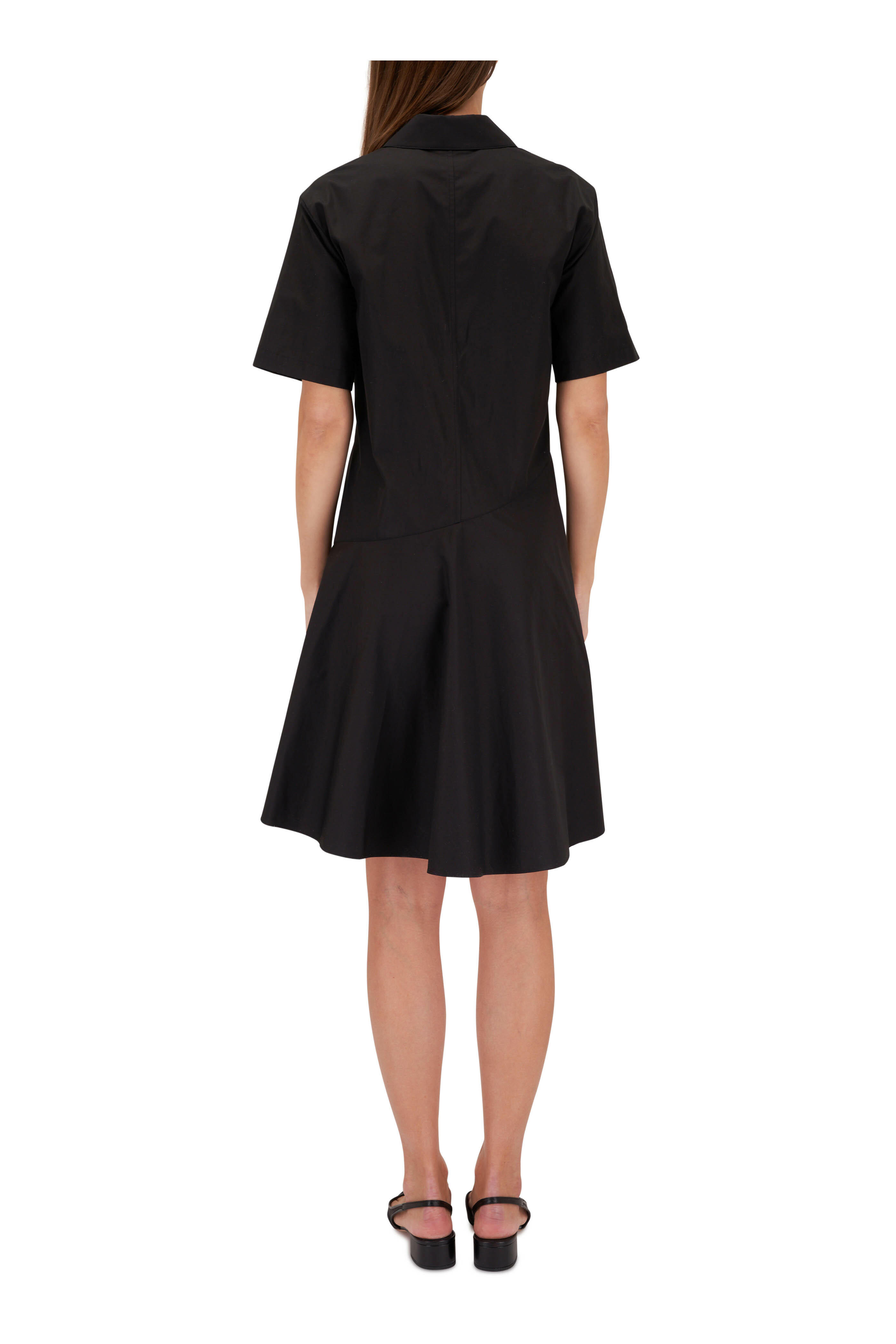 Lafayette 148 black dress with pockets size store 2