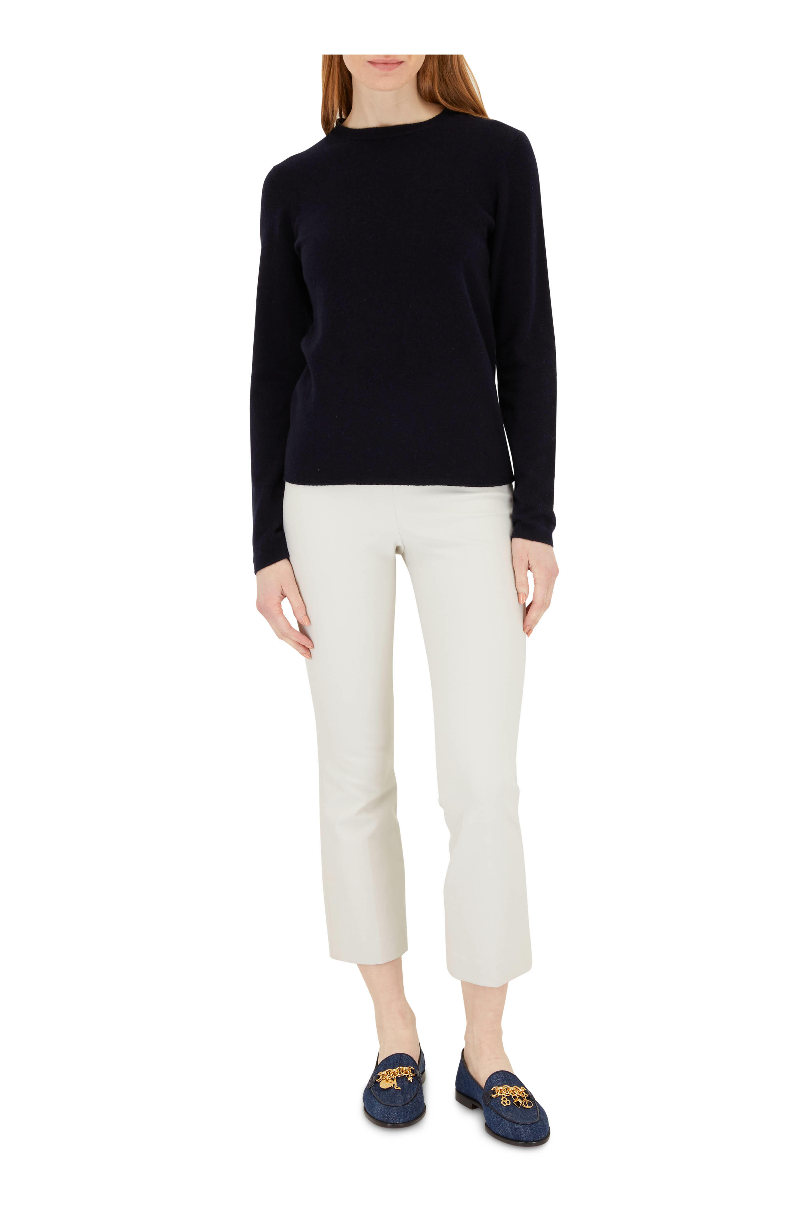Vince - Coastal Blue Clean Edge Sweater | Mitchell Stores