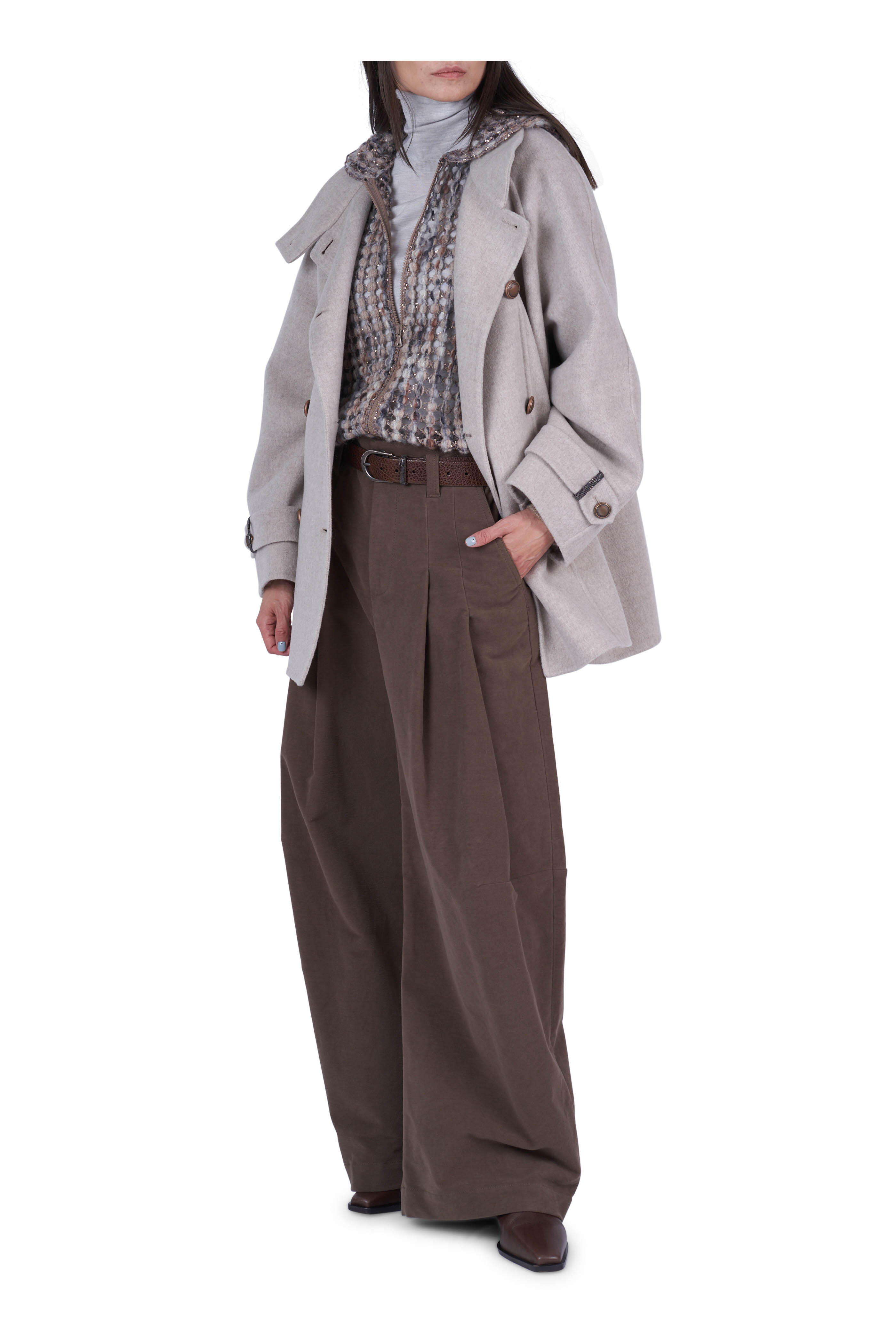 Brunello Cucinelli - Couture Wool & Cashmere Coat