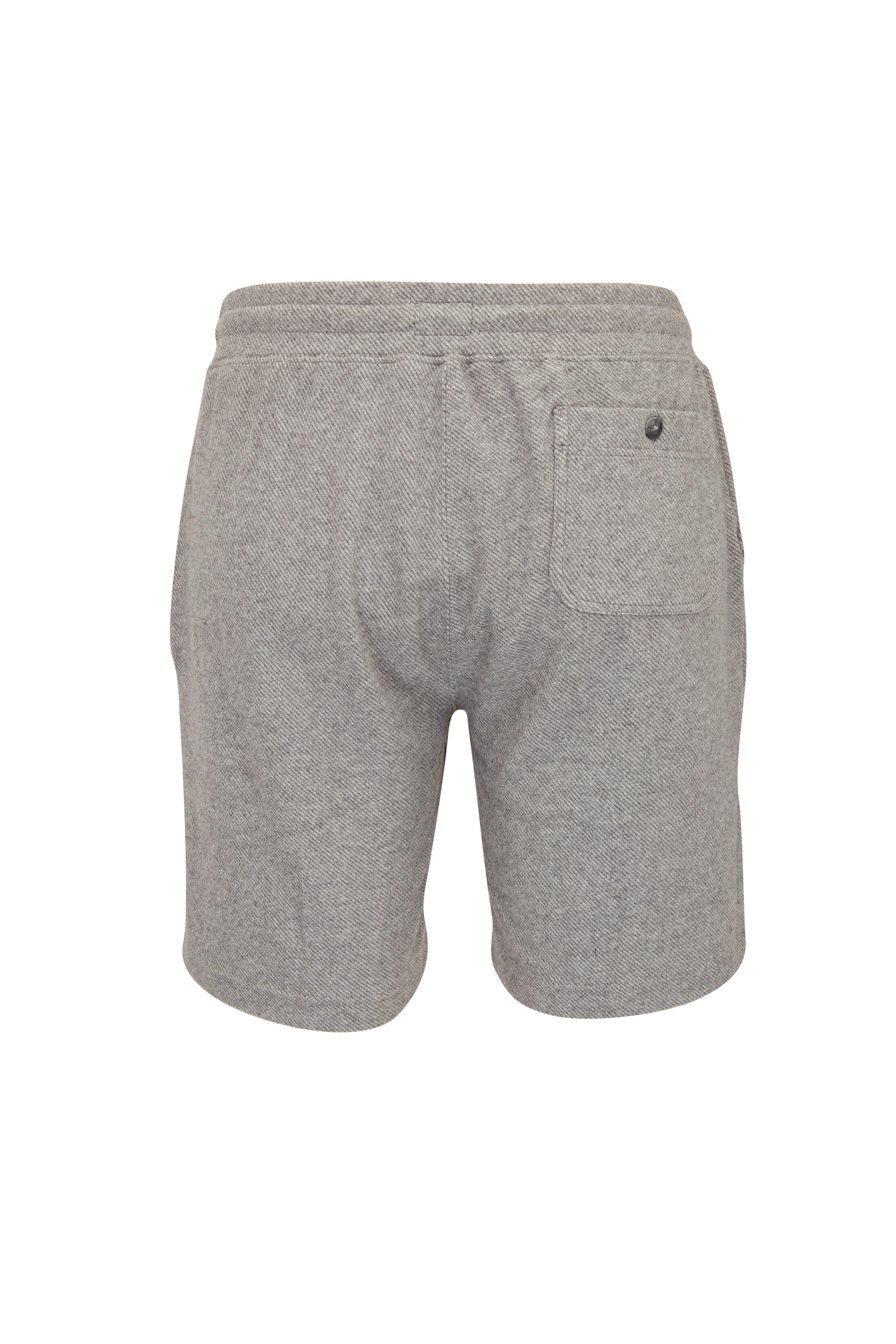 Faherty Brand Legend™ Fossil Gray Twill Sweatshort