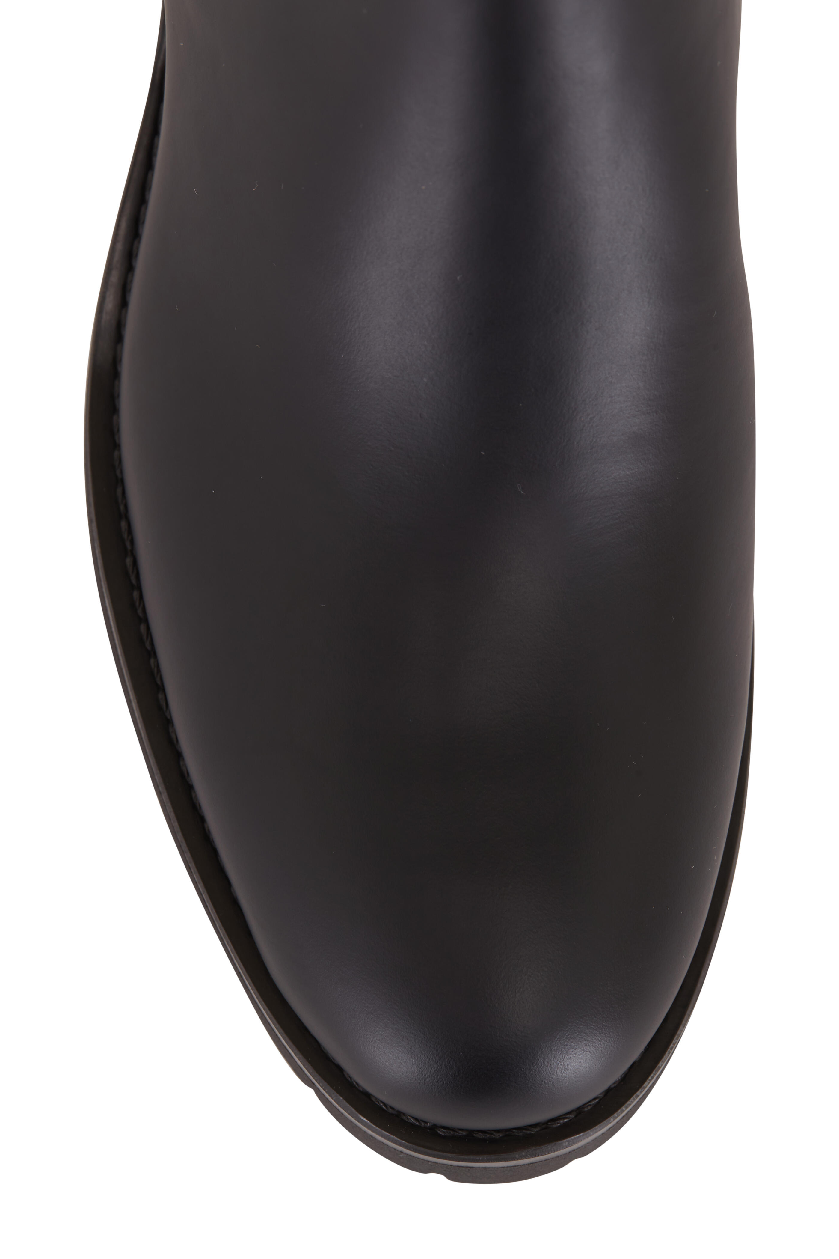 Santoni - Hagar Black Leather Ankle Boot | Mitchell Stores Santoni - Hagar Black Leather Ankle Boot | Mitchell Stores