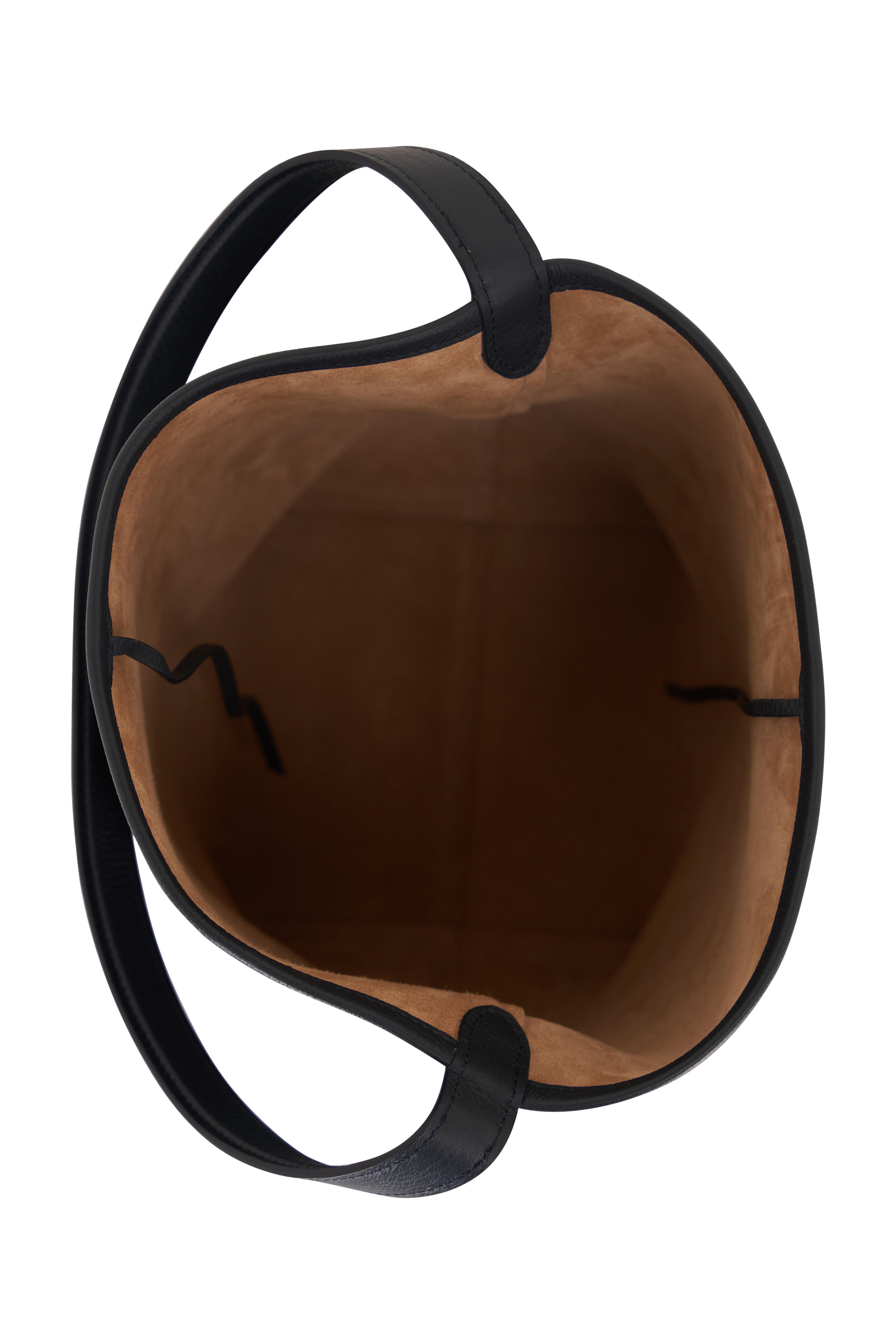 The Row - N/S Park Virginia Blue Leather Medium Tote Bag