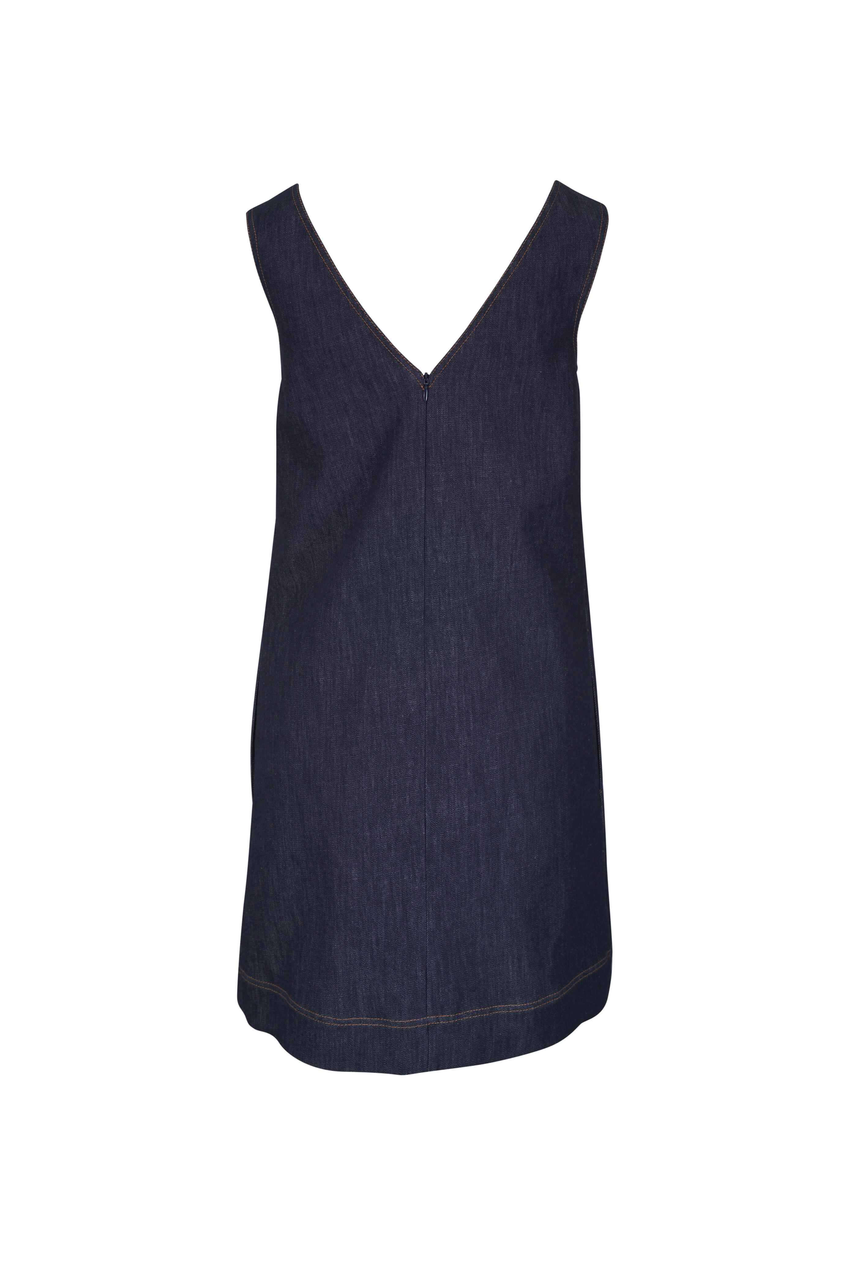 BRUNELLO CUCINELLI Vネック ワンピース M BRUNELLO CUCINELLI Vネック ワンピース M