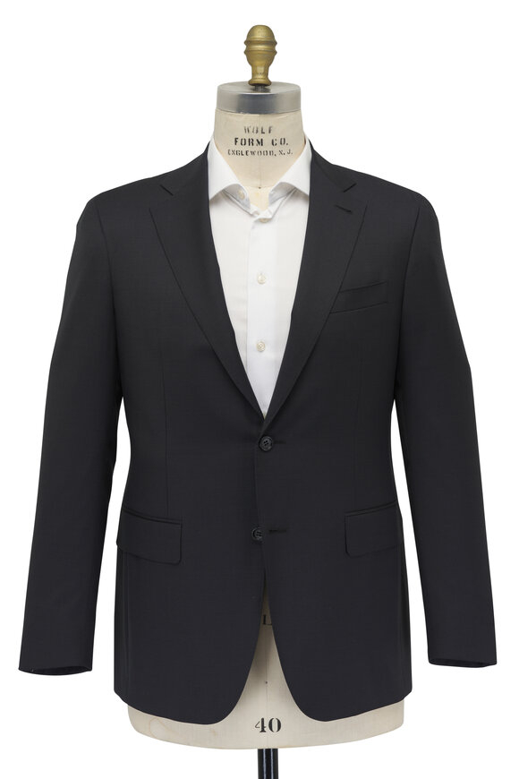 Canali - Kei Solid Gray Wool Suit