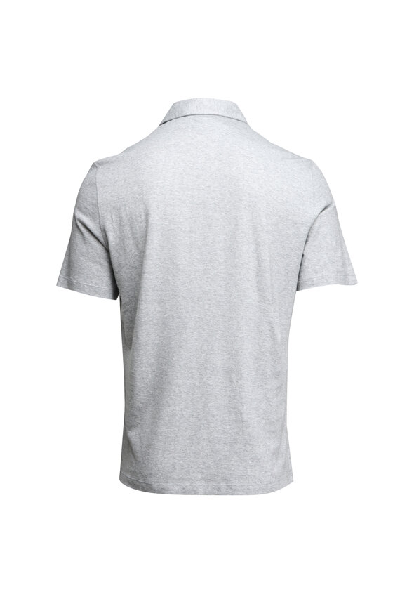 Brunello Cucinelli - Grigio Polo T-Shirt | Mitchell Stores
