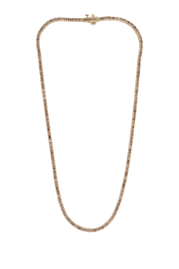 Graff - White Gold Trapezoid Diamond Cross Pendant
