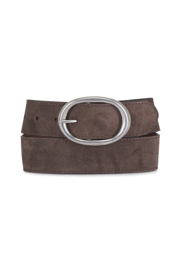 TWP Wide Cocoa Suede Belt - view 1