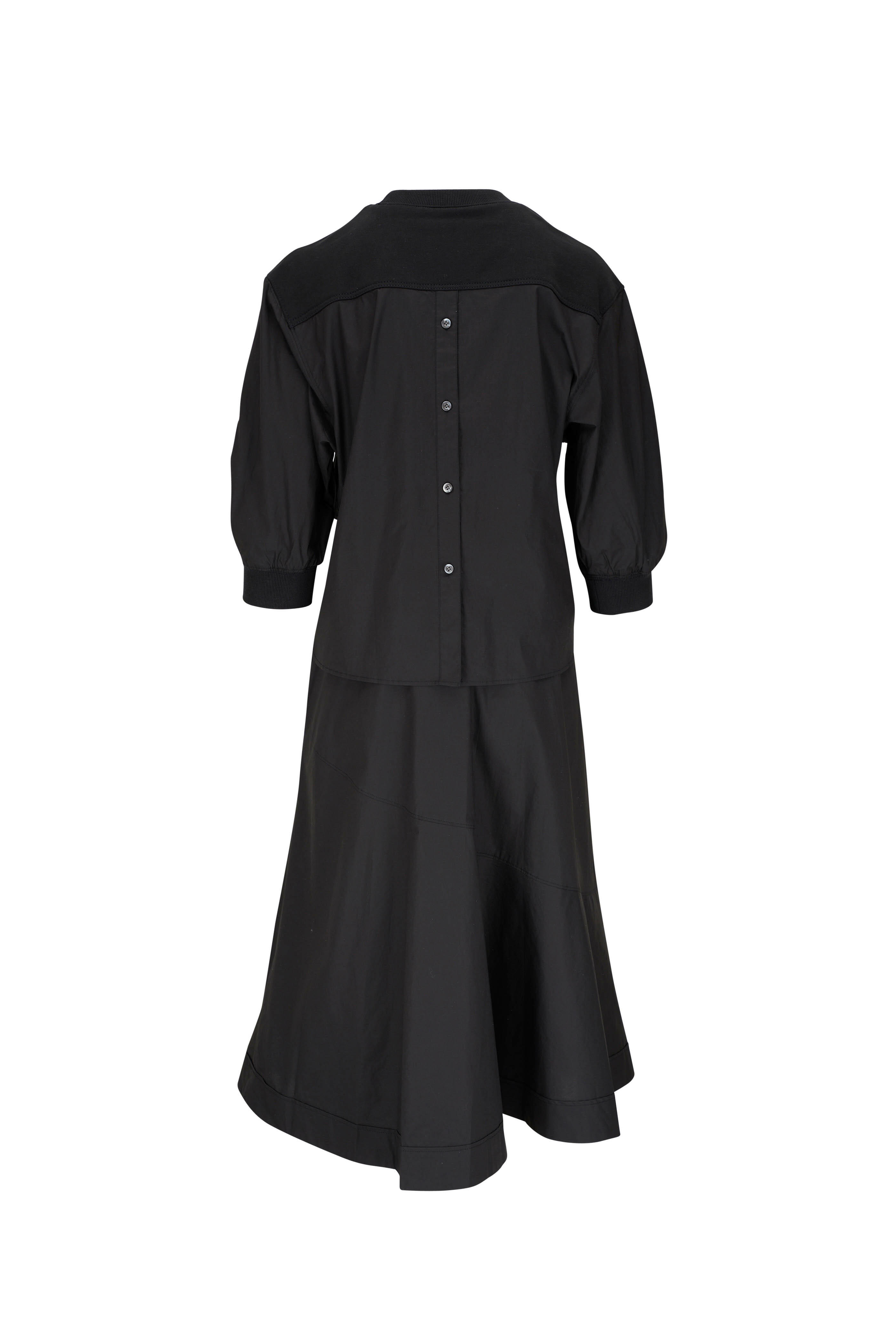 3.1 Phillip Lim - Black Sweatshirt Dress | Mitchell Stores