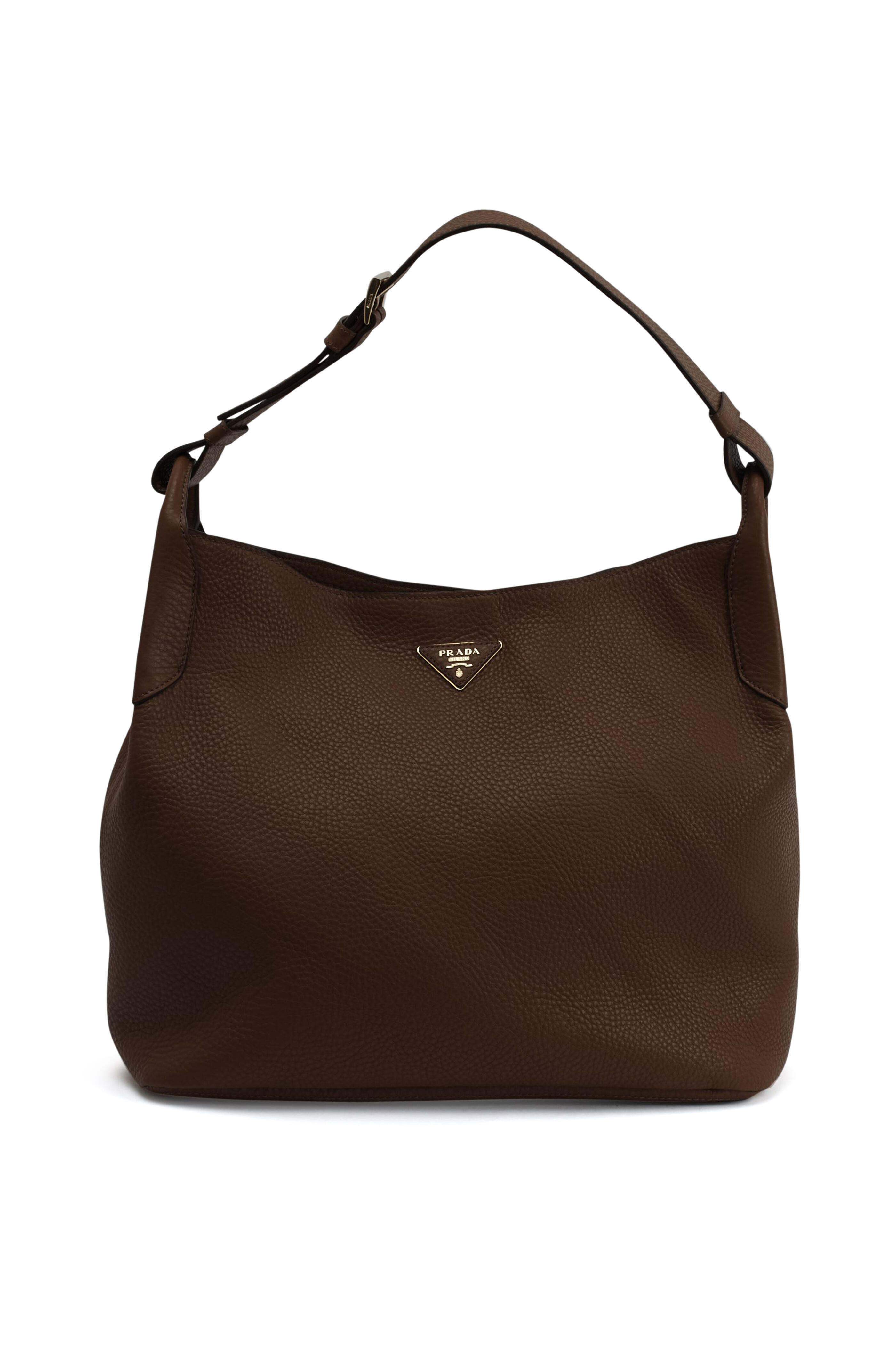 Prada - Brandy Leather Hobo Bag | Mitchell Stores Prada - Brandy Leather Hobo Bag | Mitchell Stores