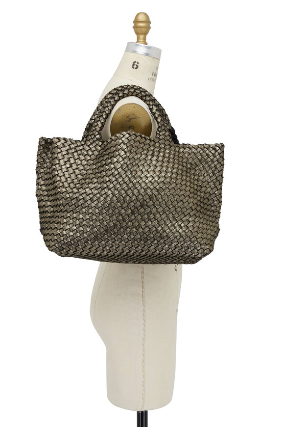 Naghedi - St. Barth's Etoile Metallic Medium Tote Bag