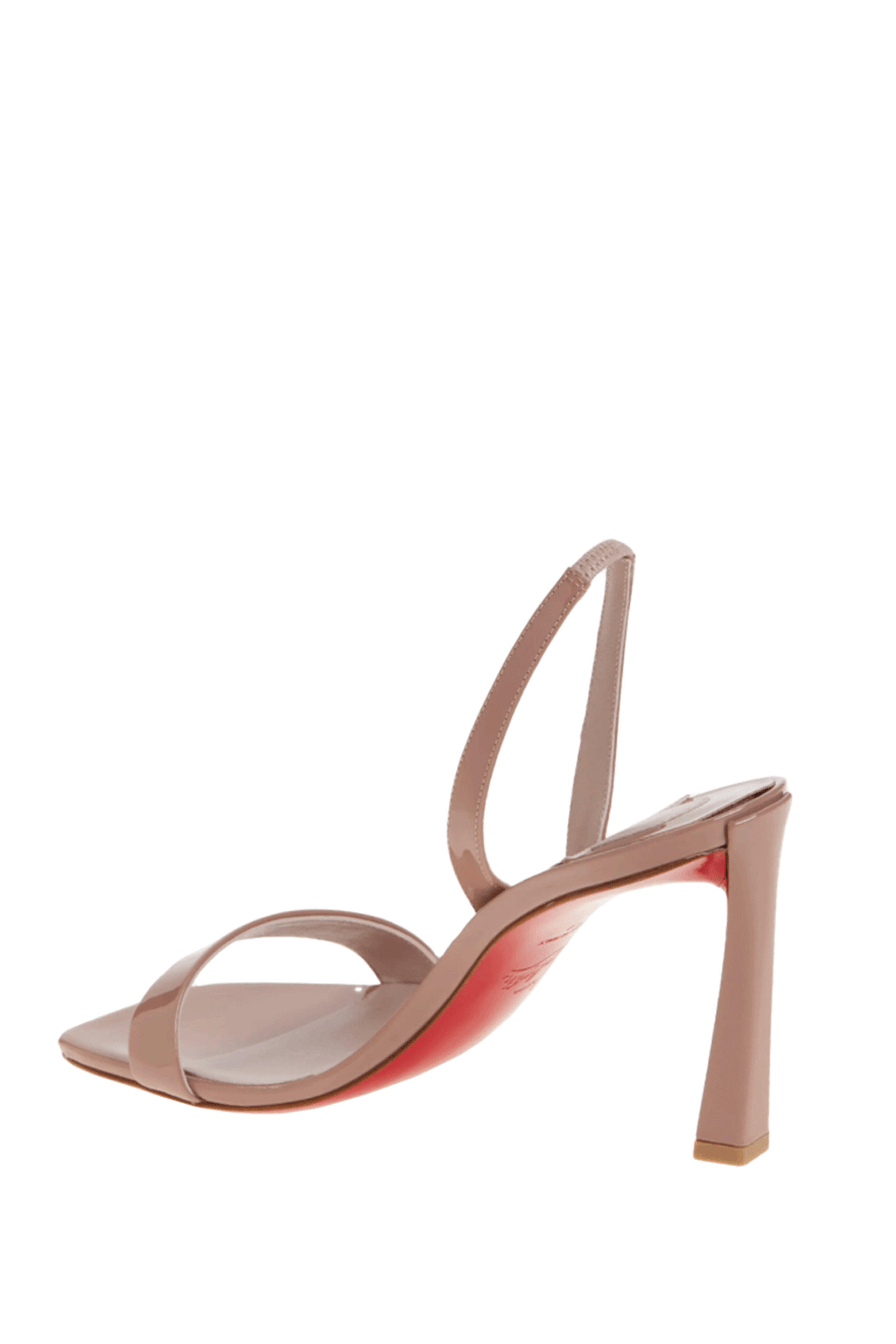 Christian Louboutin - O Condora 85 Vintage Rose Leather Strappy Sandal