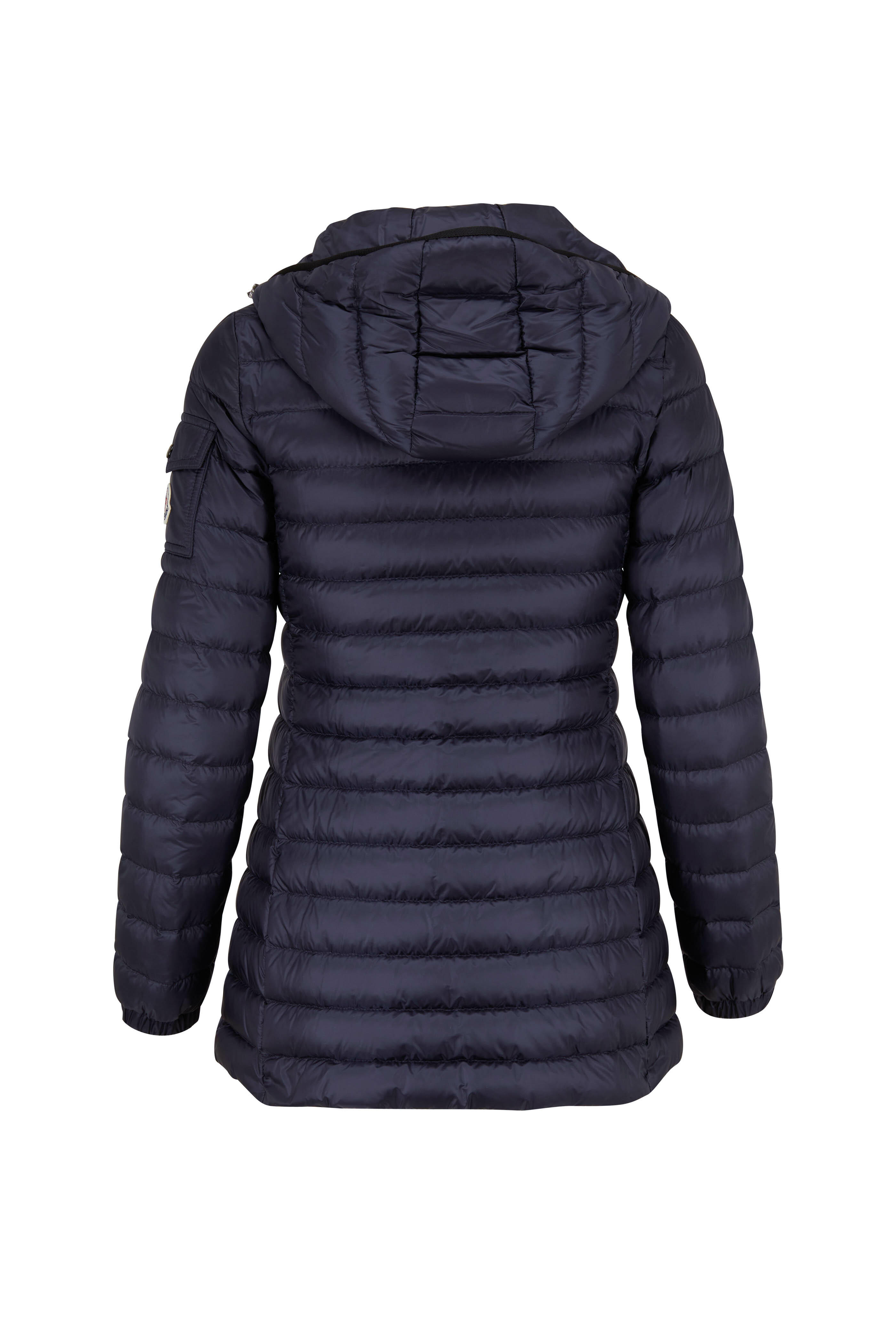 Moncler - Navy Blue A-Line Puffer Jacket