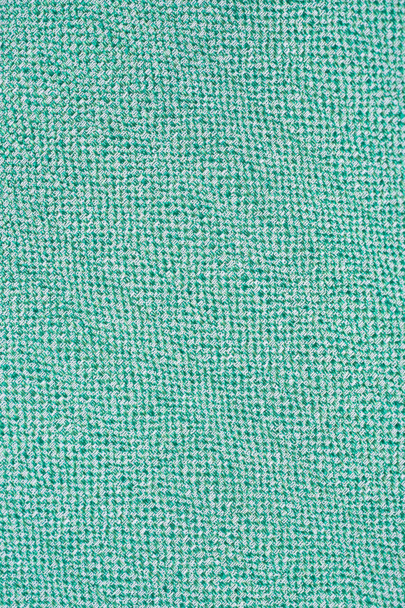 Kiton Green Textured Silk Necktie - view 2