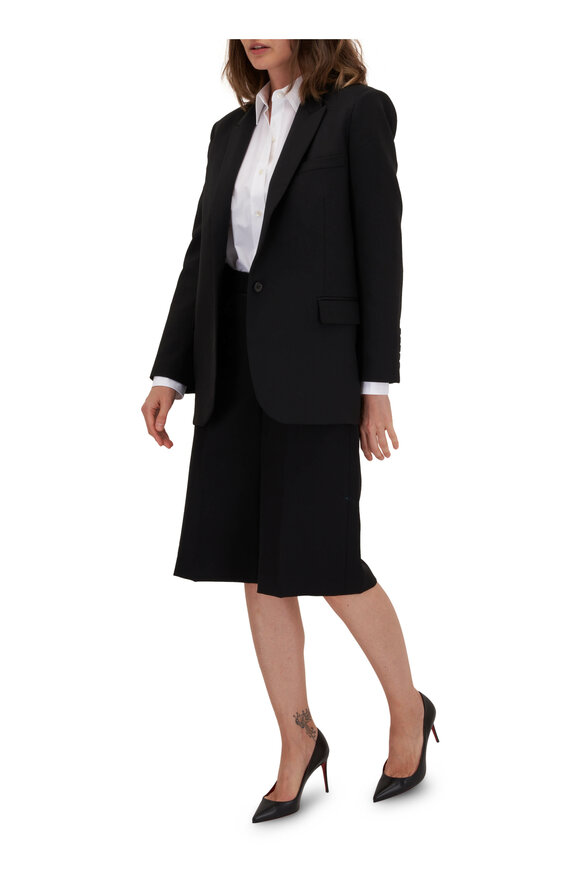 Nili Lotan - Diane Black Wool Blazer 