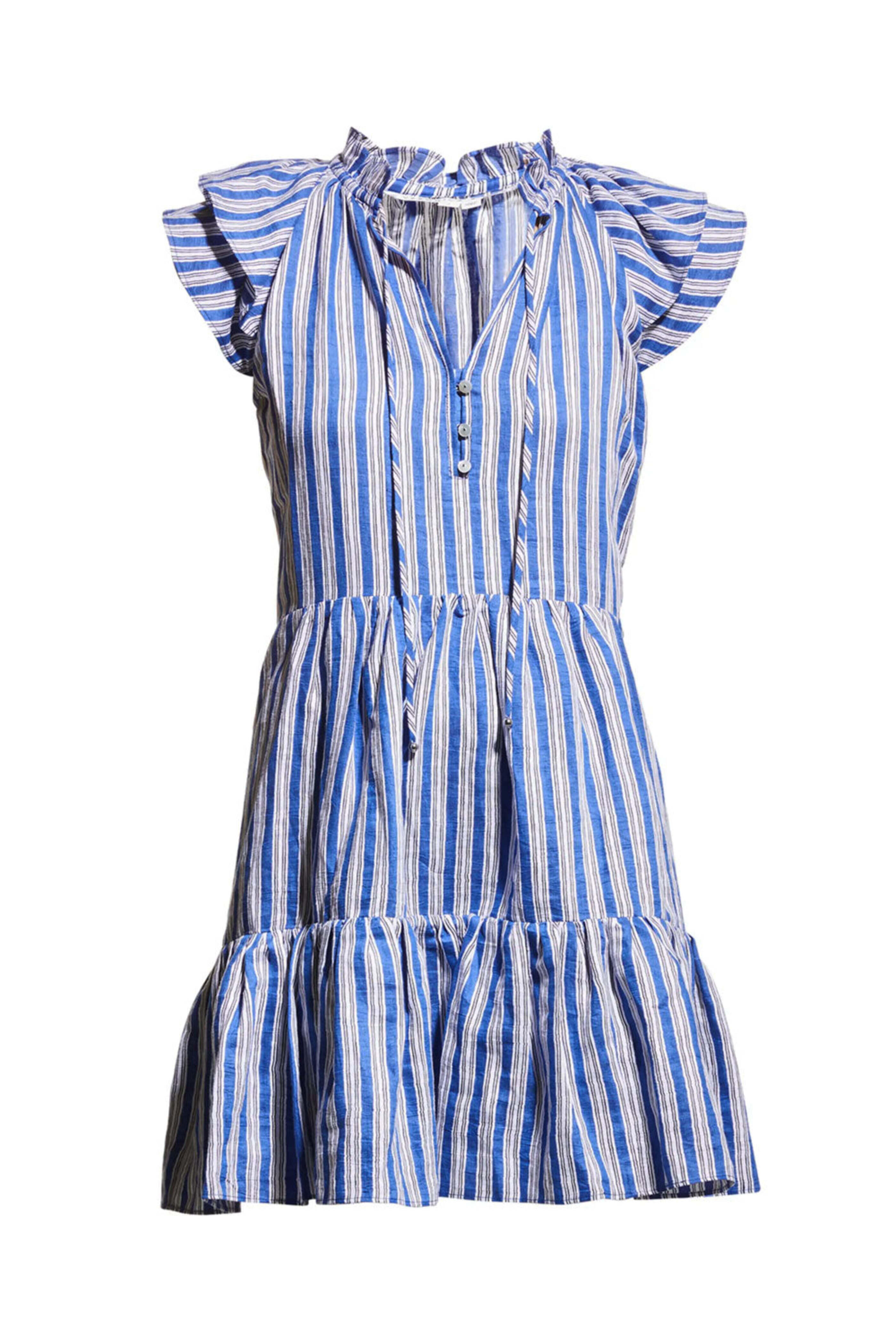 Veronica Beard - Cobalt Stripe Zee Dress